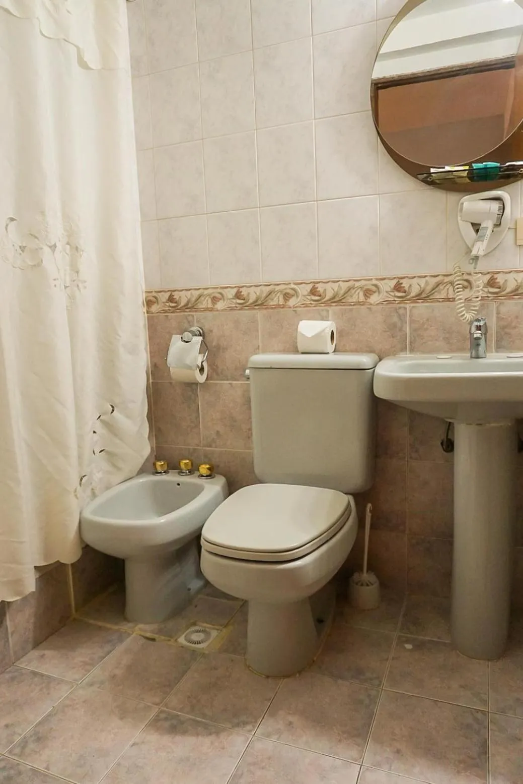 Shower in Apart Hotel Libertador