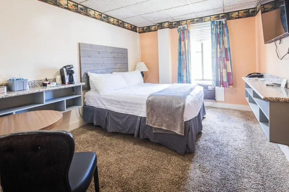 Bed in Hotel Nevada & Gambling Hall Bed in Hotel Nevada & Gambling Hall