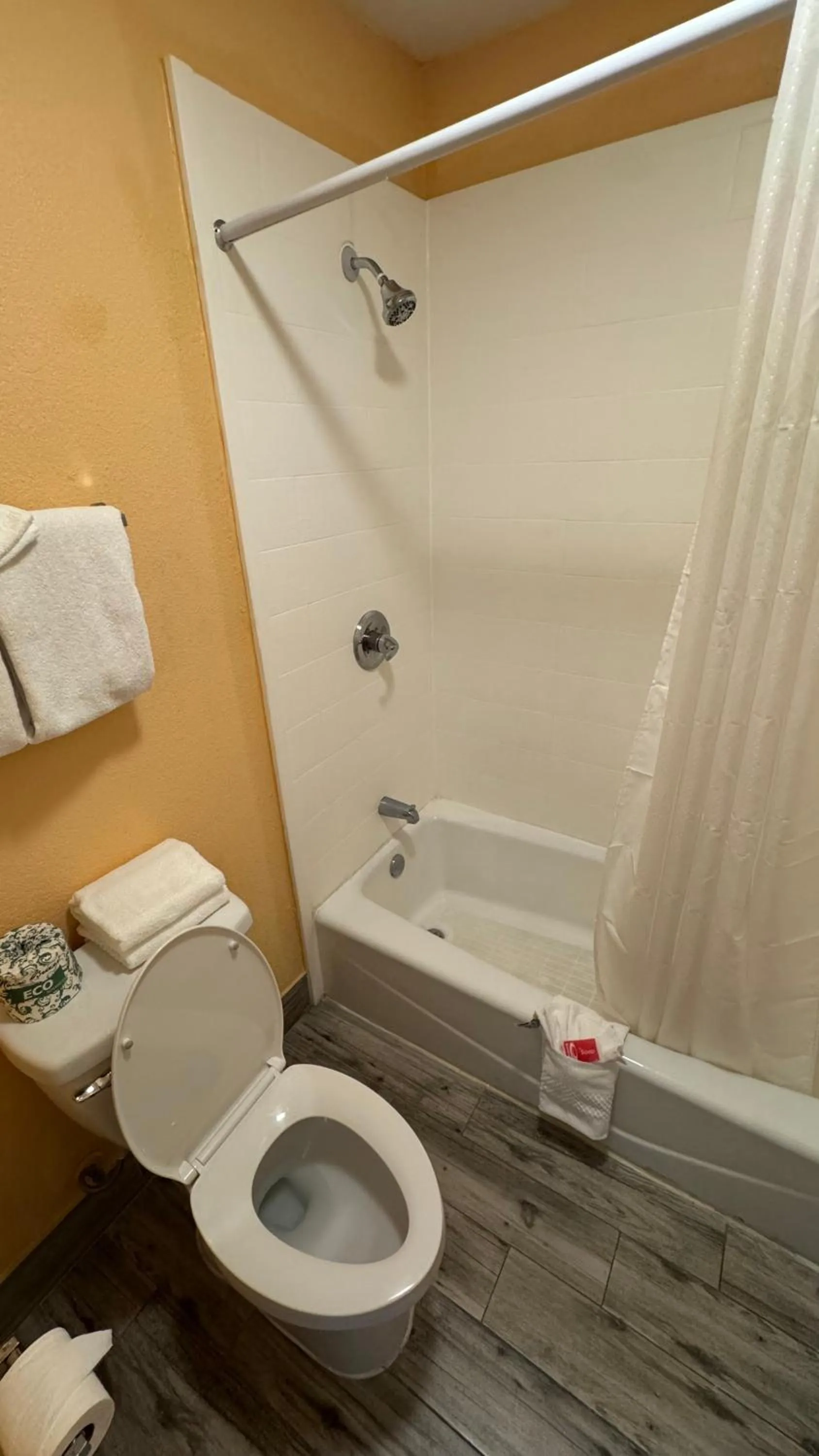 Shower in Econo Lodge Belton