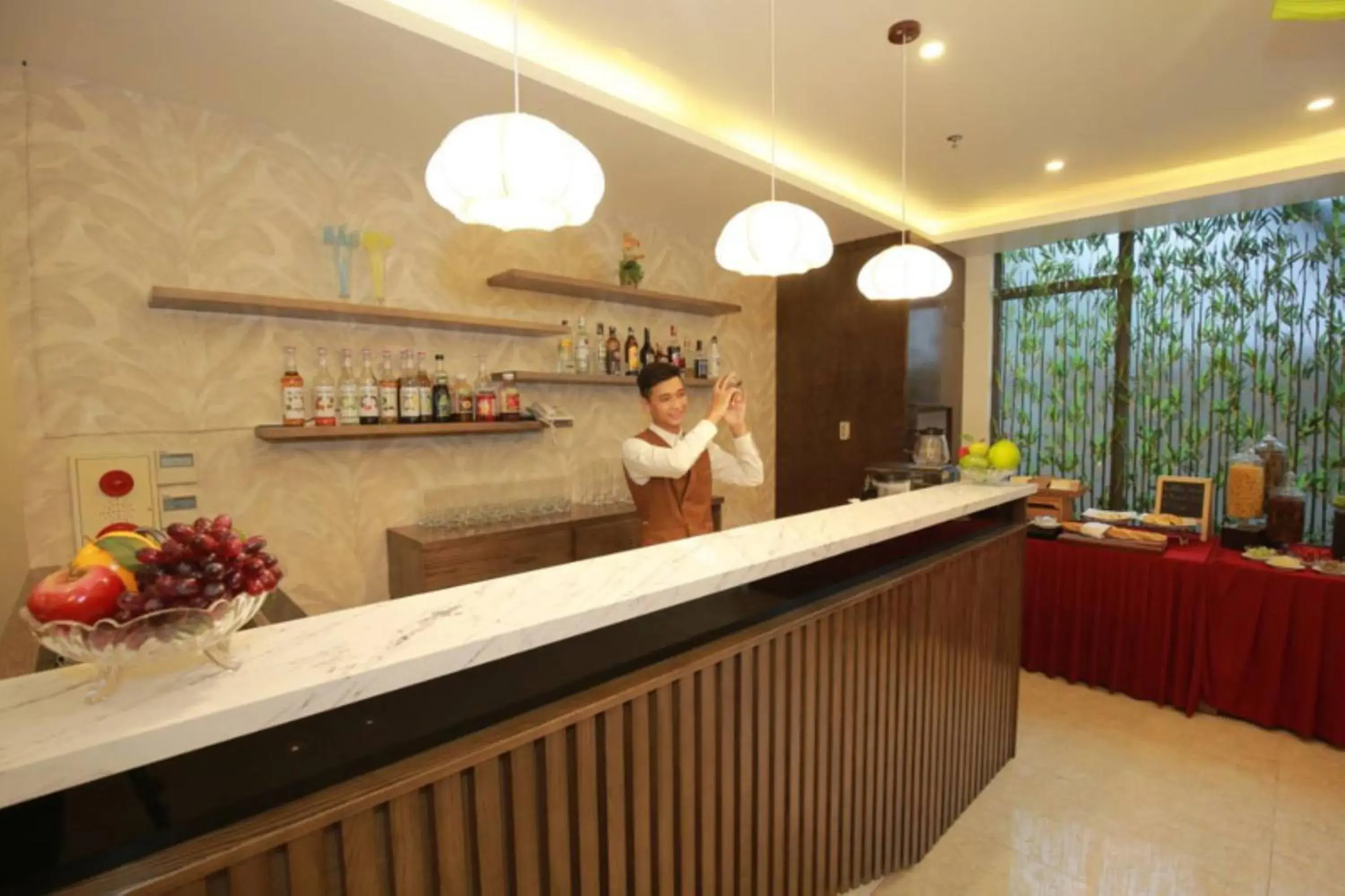 Lounge or bar in Inearth Hotel - 华夏商务酒店 Lounge or bar in Inearth Hotel - 华夏商务酒店