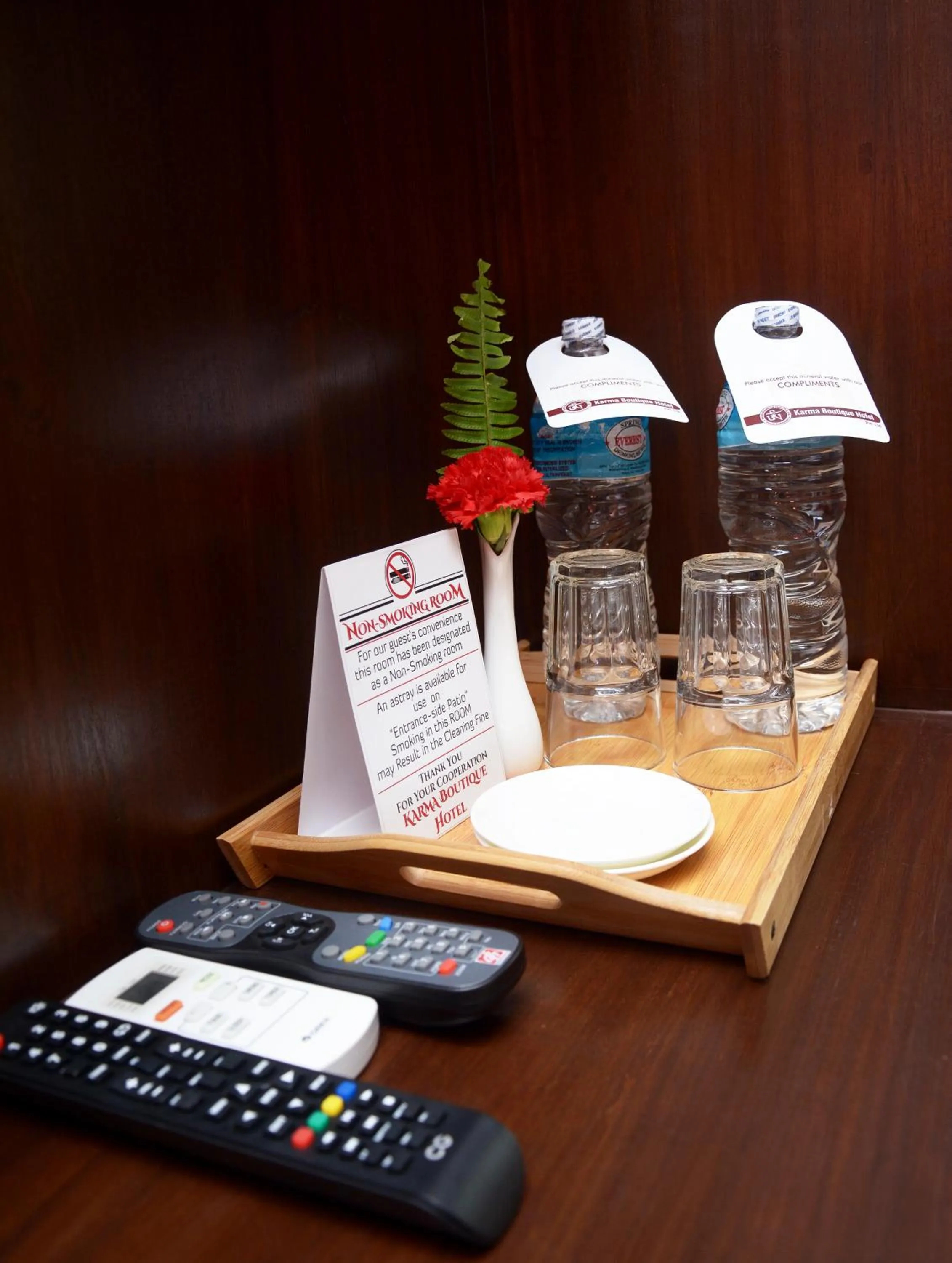 Area and facilities in Karma Boutique Hotel