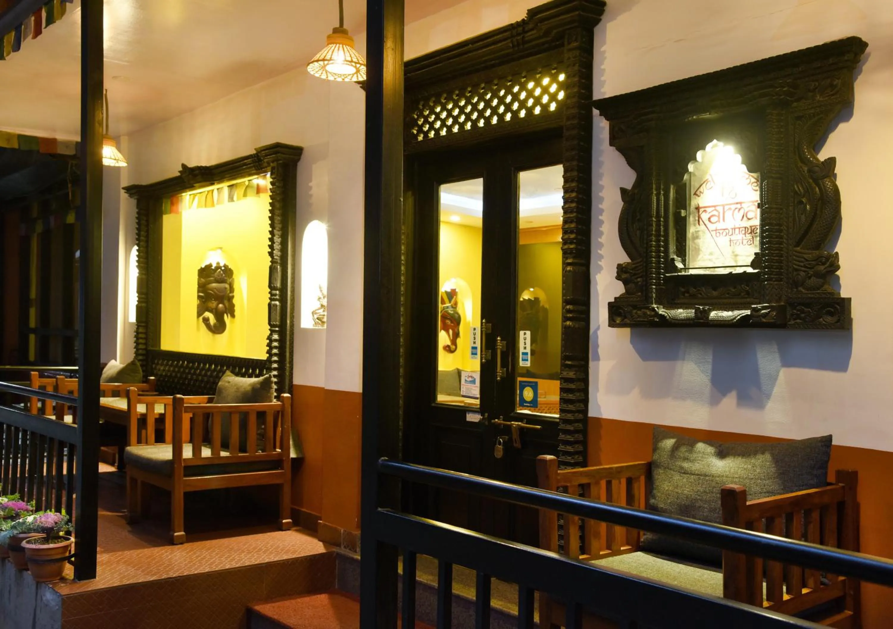 Facade/entrance in Karma Boutique Hotel