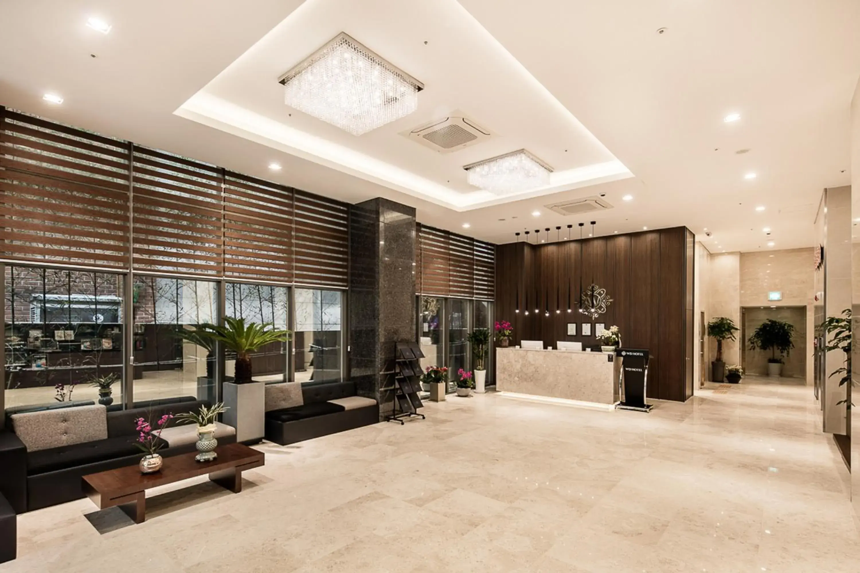 Lobby or reception in WD Hotel Lobby or reception in WD Hotel