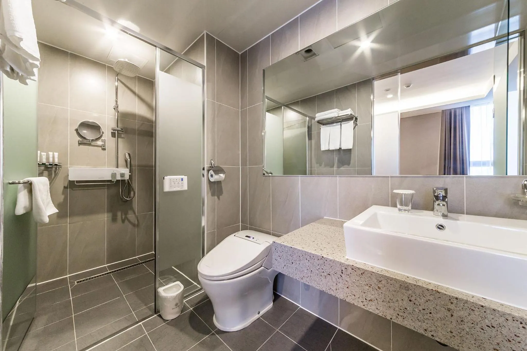 Bathroom in WD Hotel