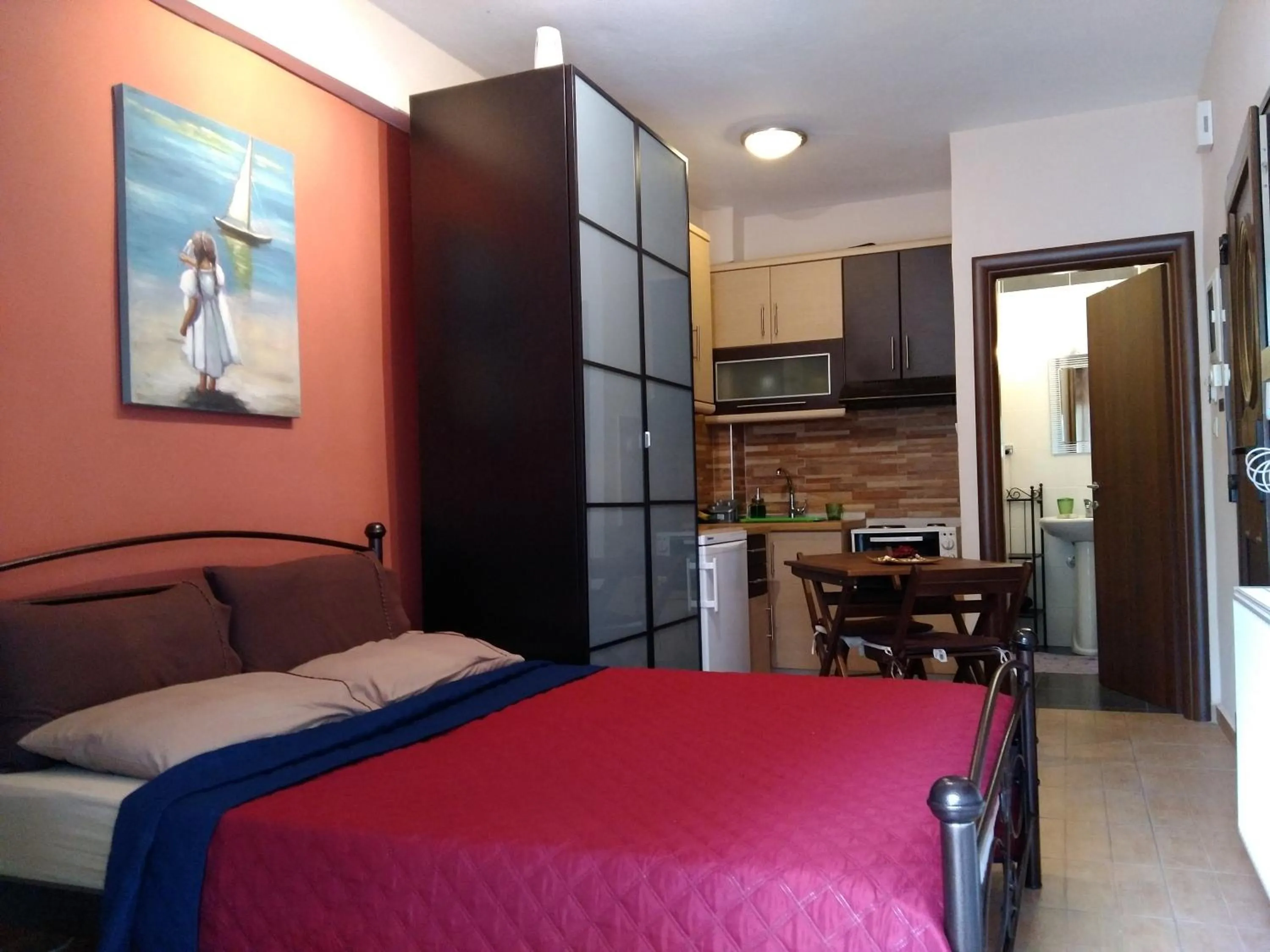 Bed in Beautiful apartments in Kavala