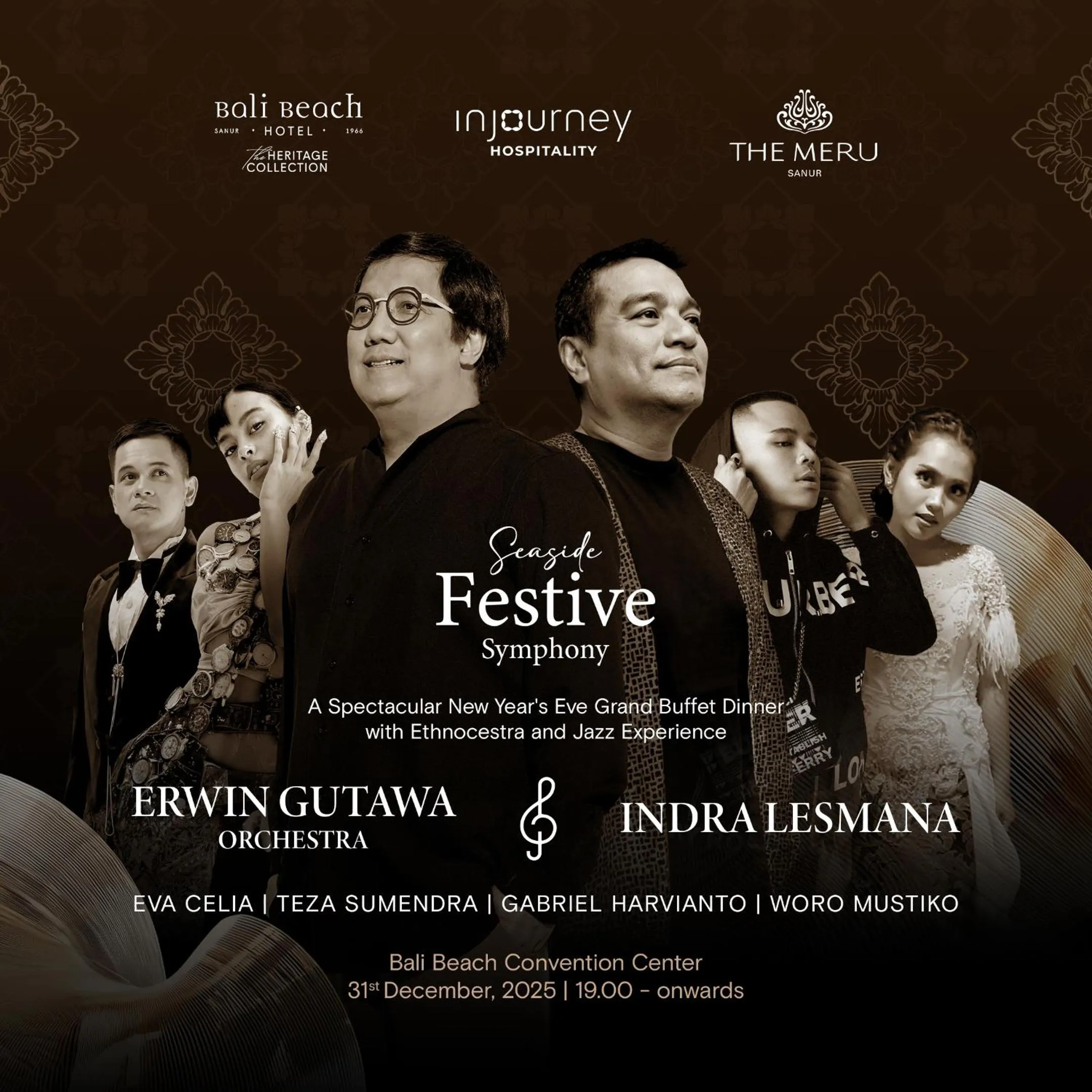 Dinner in Bali Beach Hotel