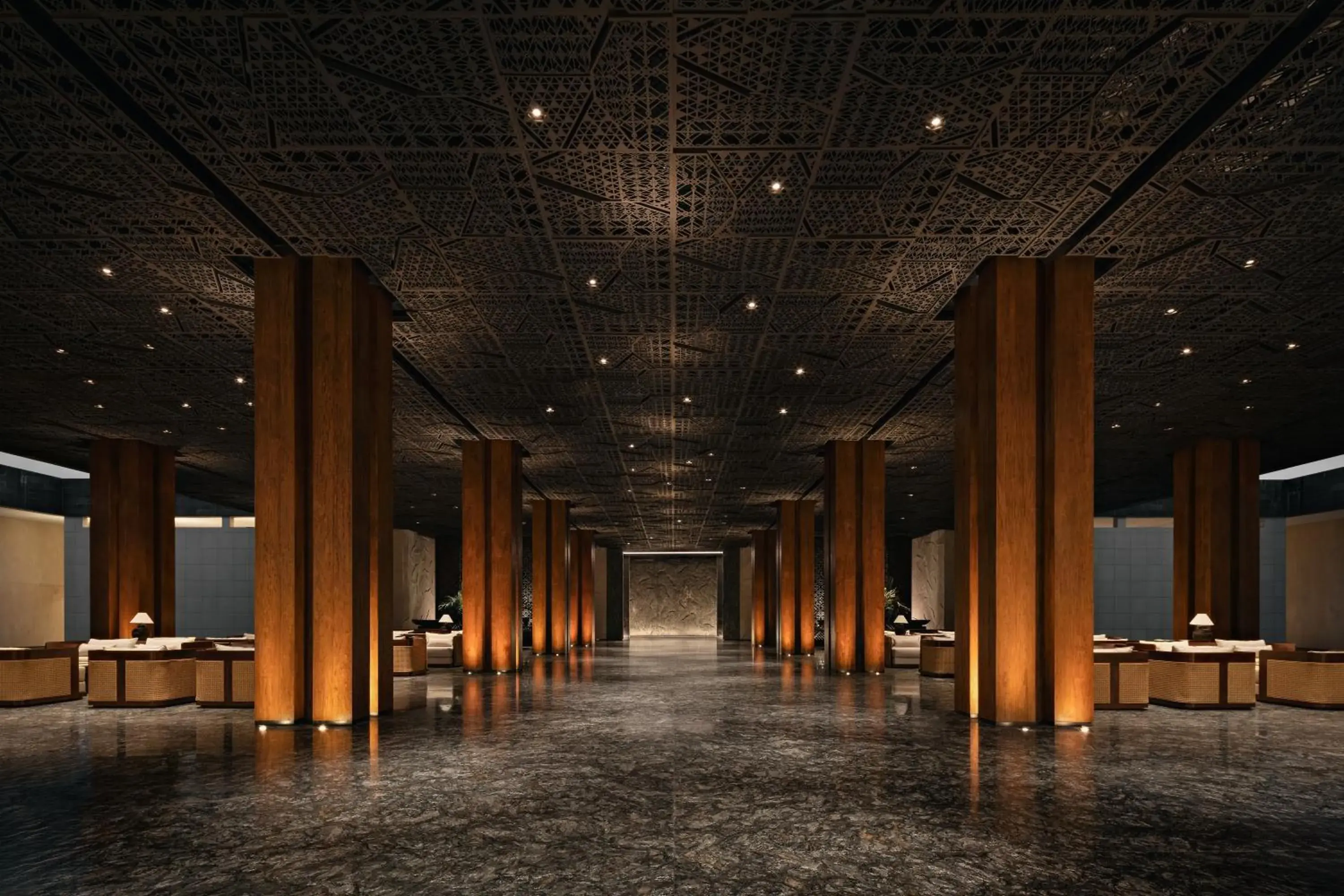 Lobby or reception in Bali Beach Hotel Lobby or reception in Bali Beach Hotel