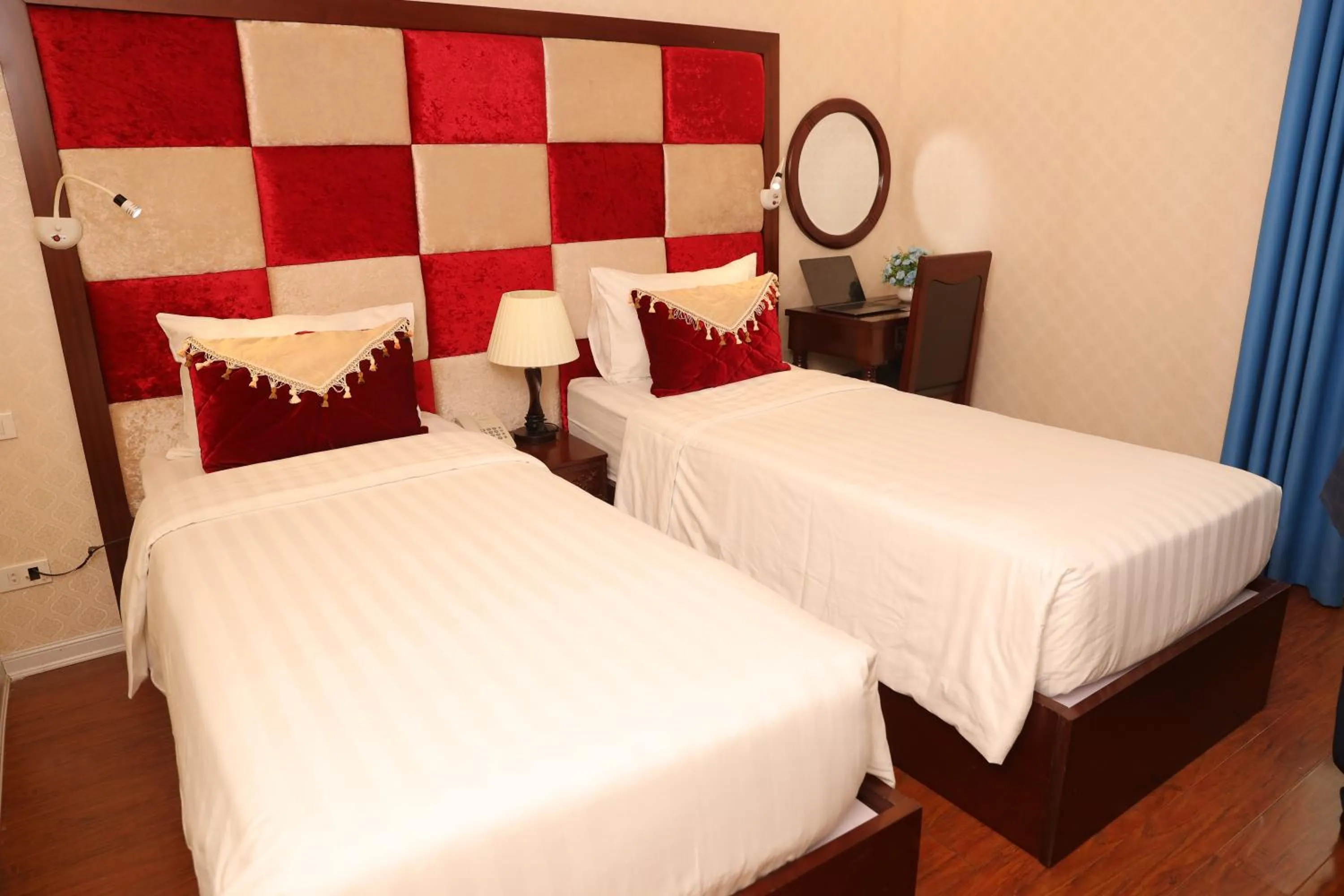 Bed in Lavender Boutique House