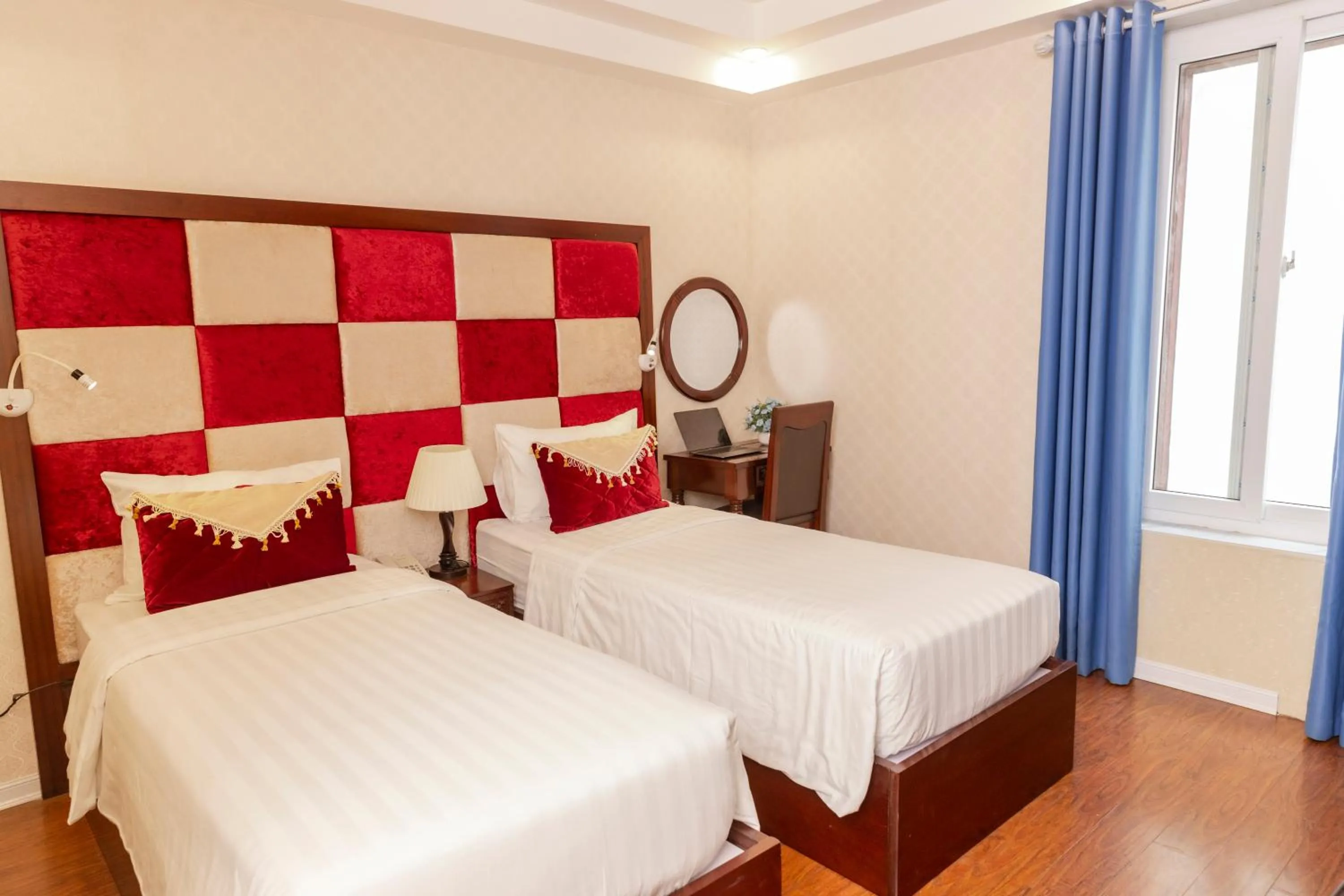 Bed in Lavender Boutique House