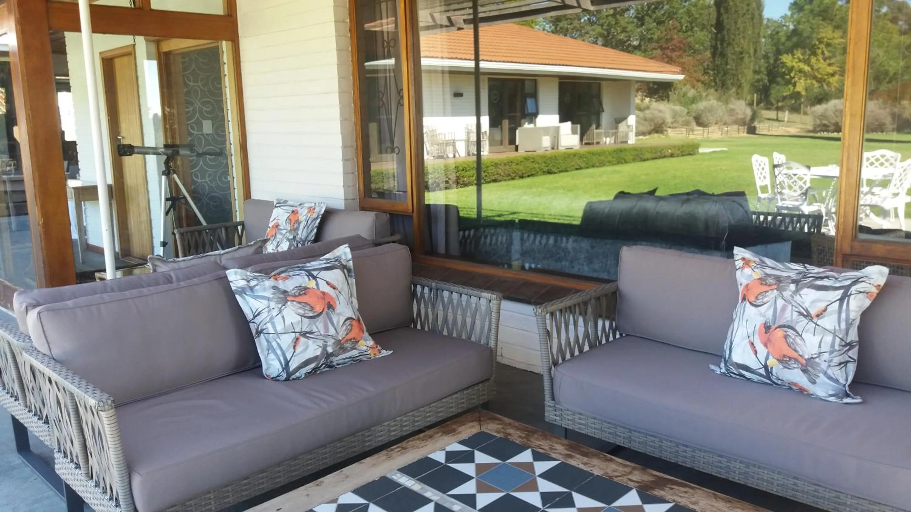 Patio in Slaley Country House