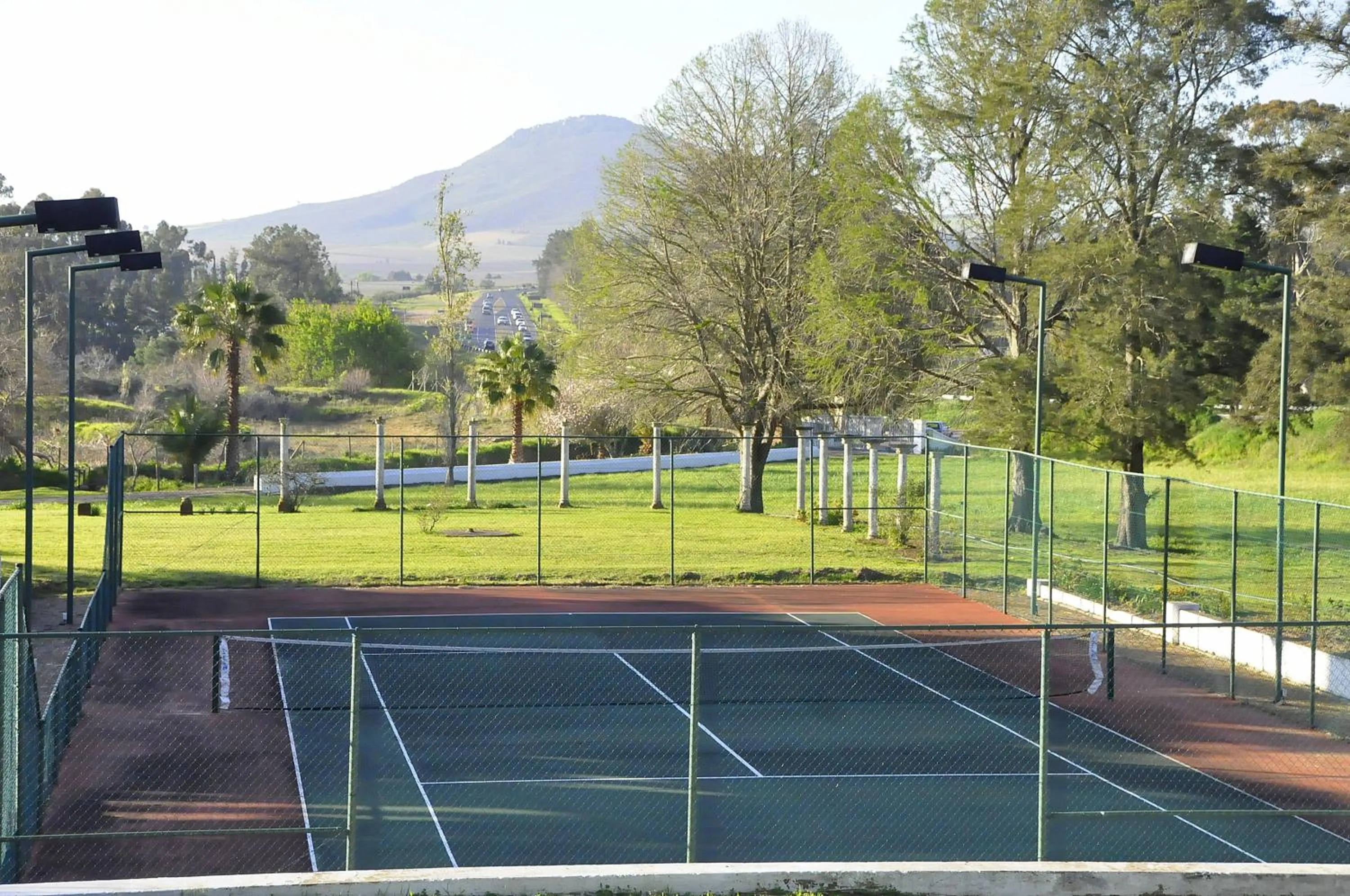Tennis court in Slaley Country House