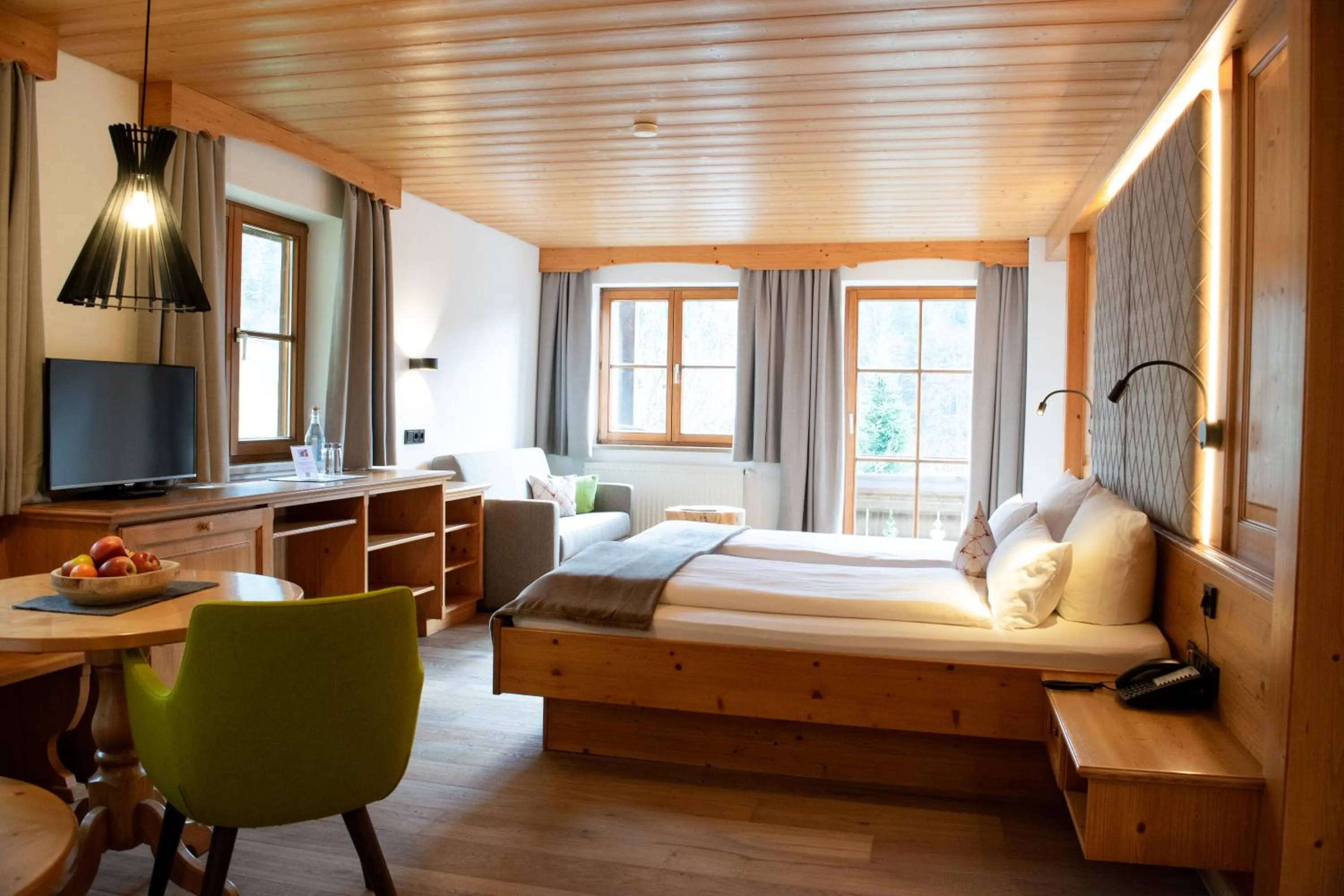 Photo of the whole room, Bed in Hotel Bad Rain mit Oberstaufen PlusGolf