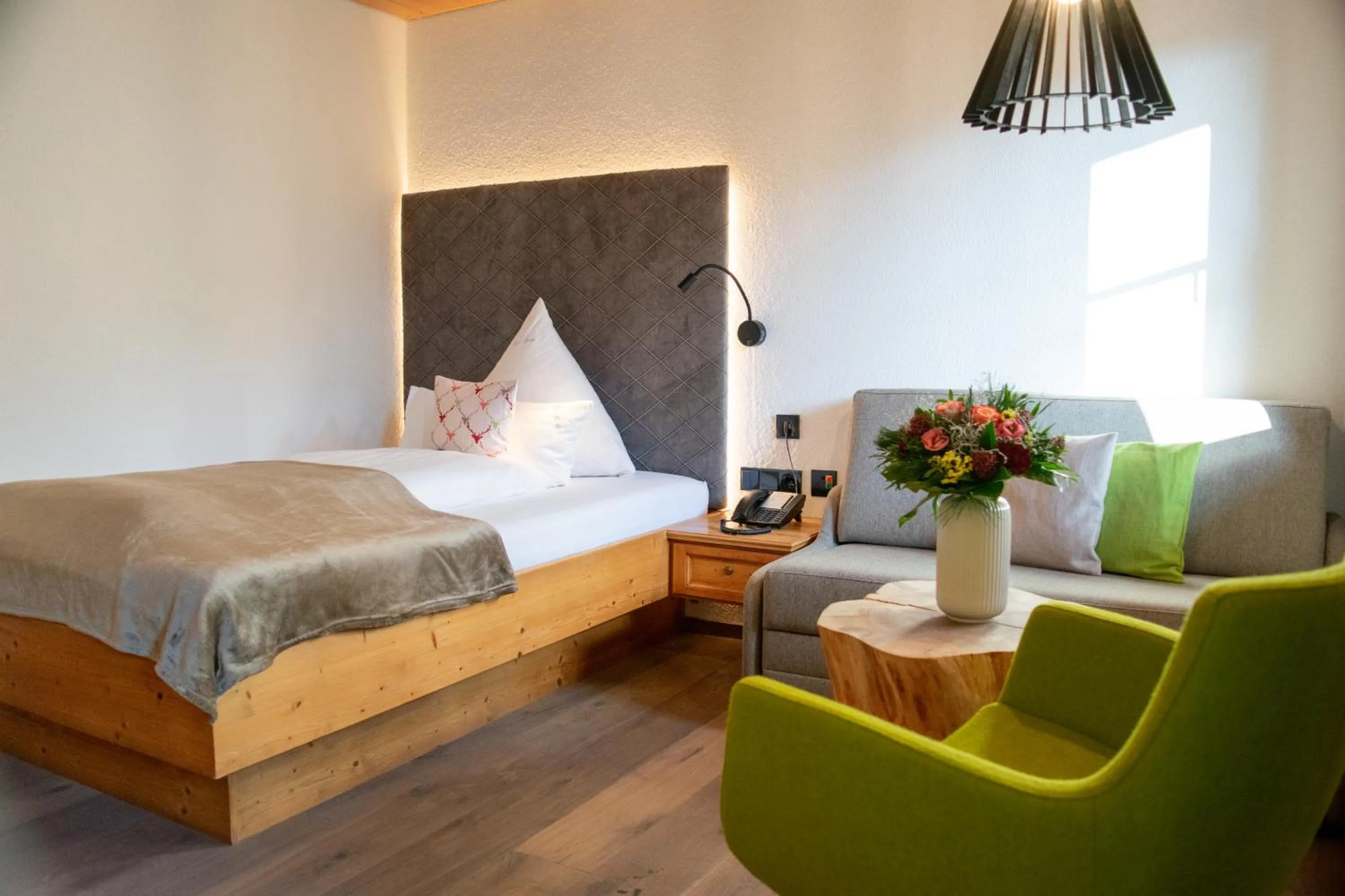 Photo of the whole room, Bed in Hotel Bad Rain mit Oberstaufen PlusGolf