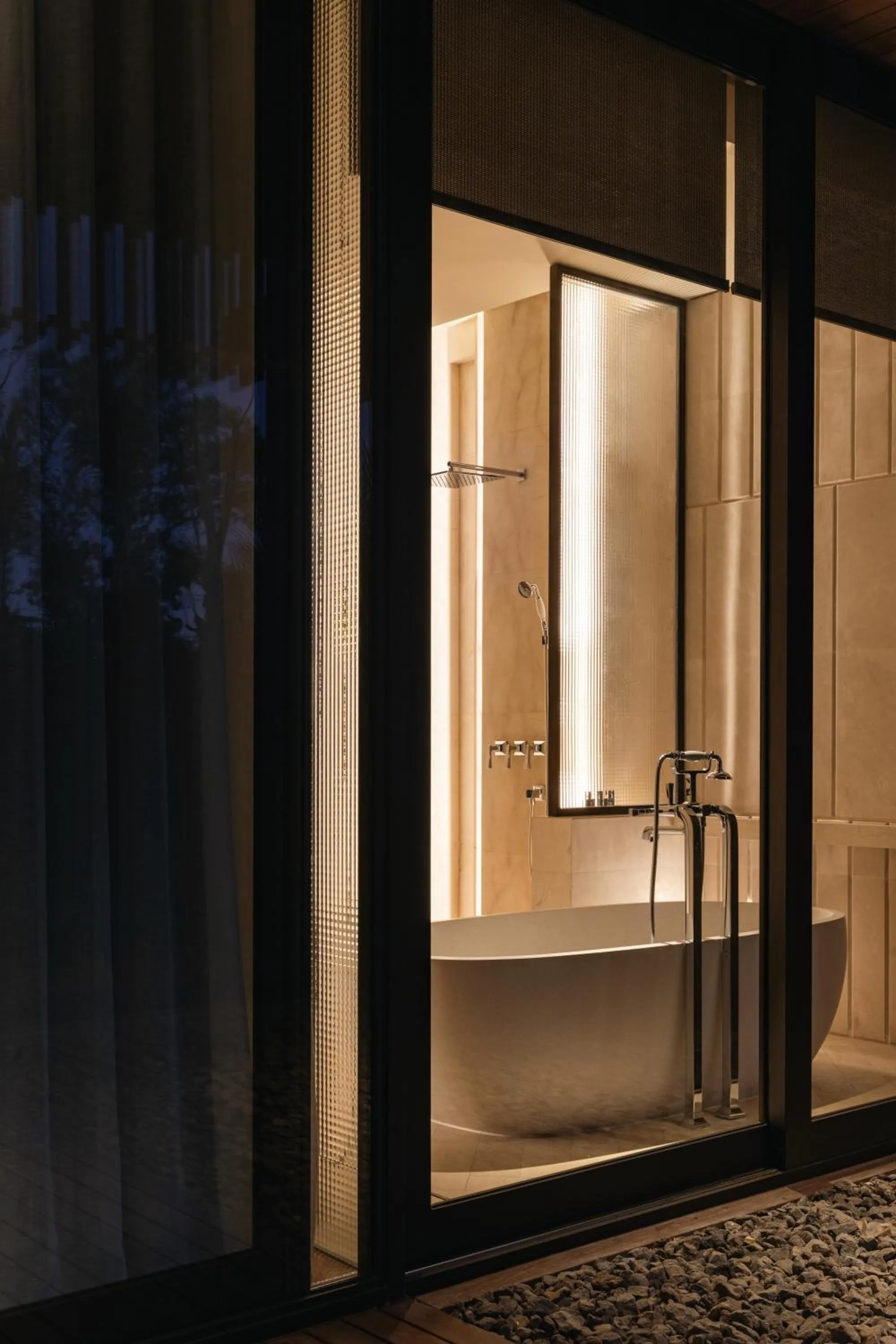 Shower in The Meru Sanur