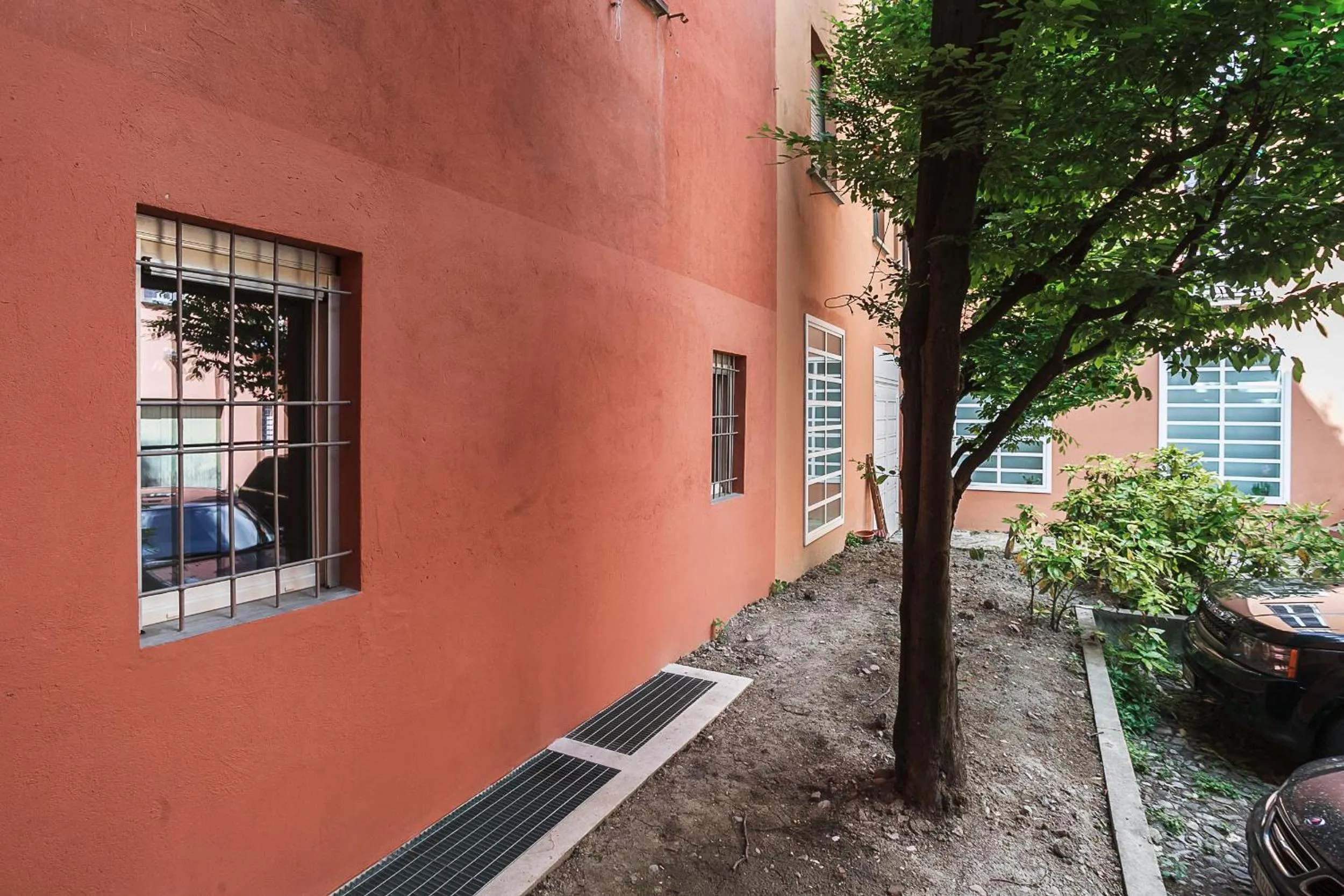 Garden view in Residence Rizzoli-Suites Apartments