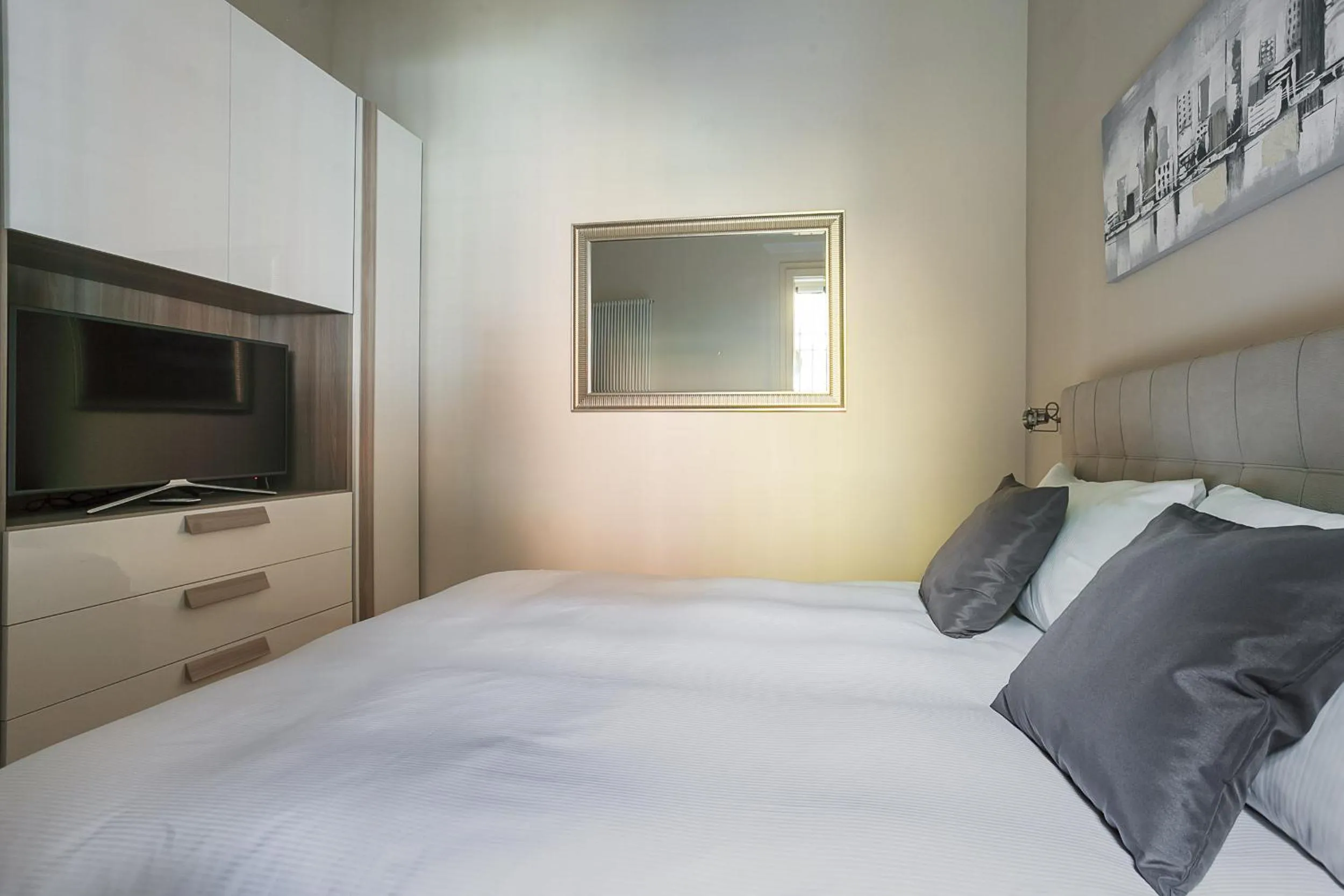 Bedroom, Bed in Residence Rizzoli-Suites Apartments