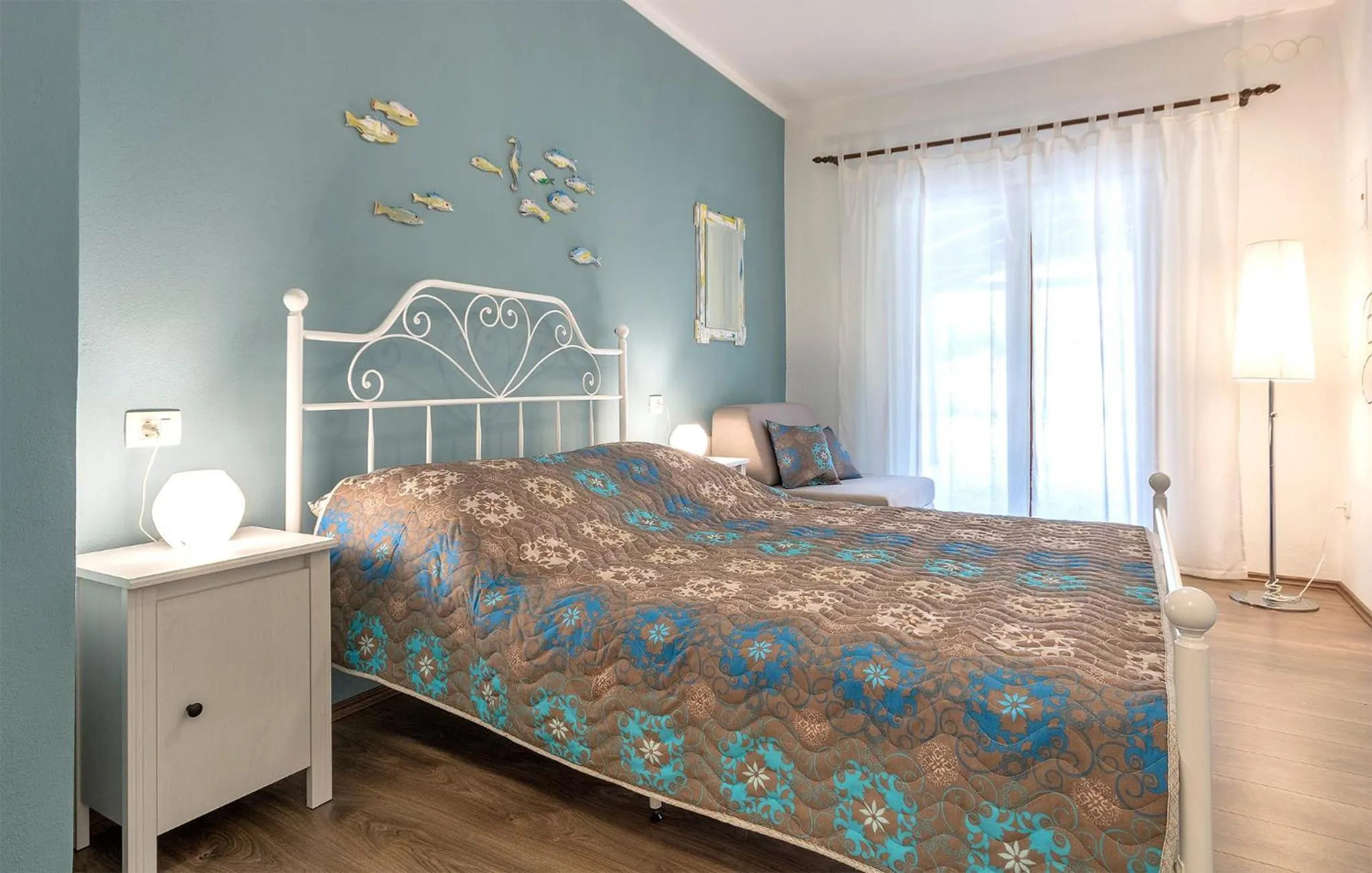 Bedroom, Bed in Apartment Rio - Valbandon, Fazana