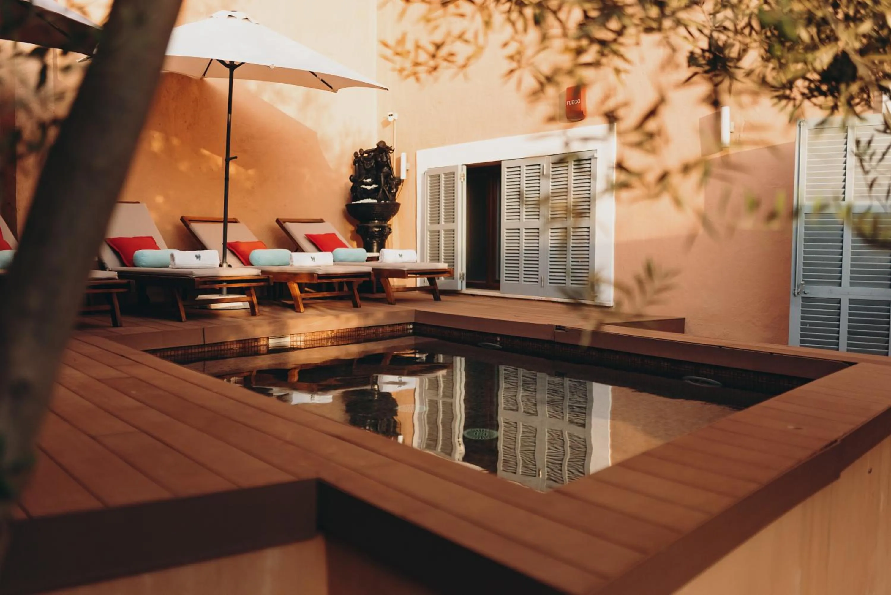 Patio in Can Serrete