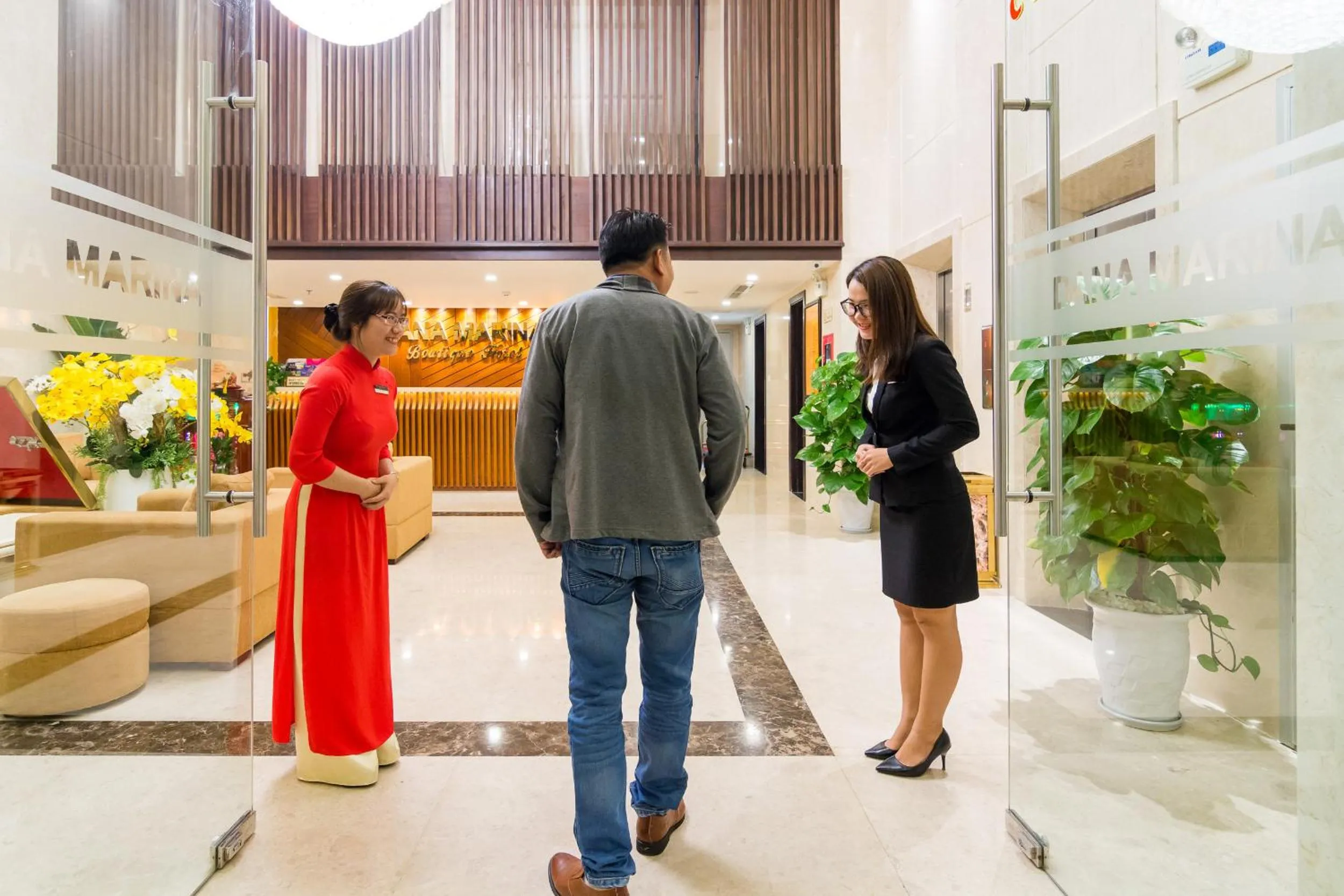 Property building in Dana Marina Boutique Hotel