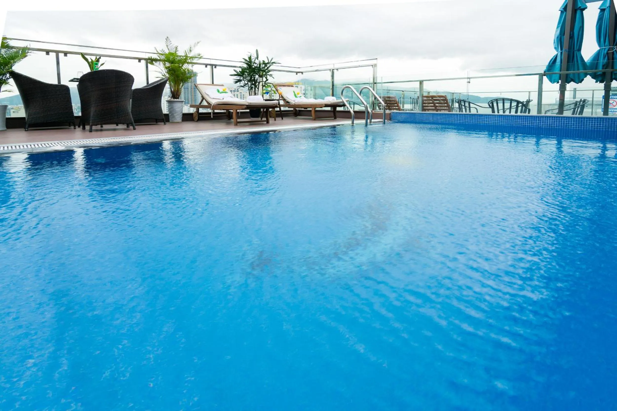 Swimming pool in Dana Marina Boutique Hotel