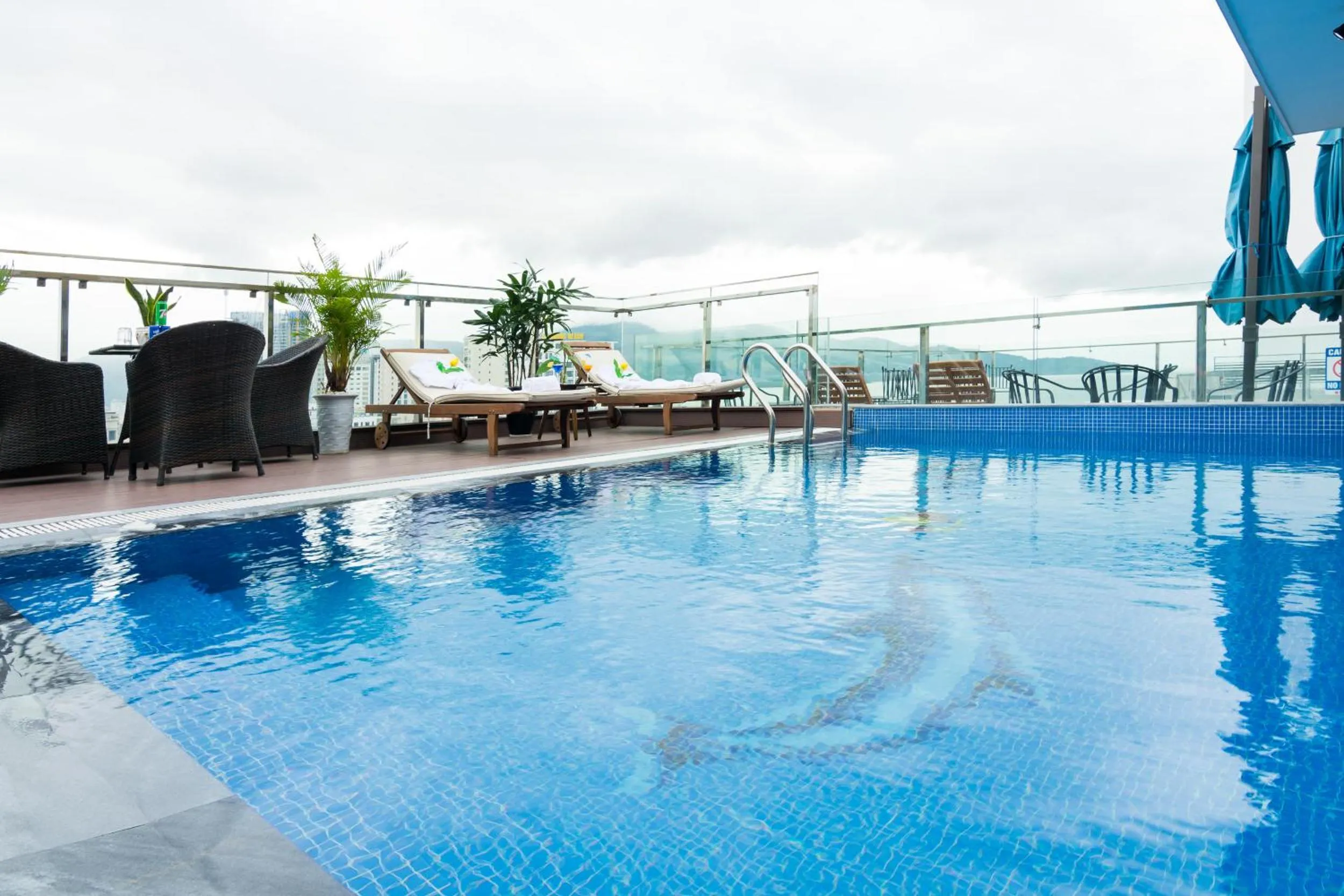 Swimming pool in Dana Marina Boutique Hotel