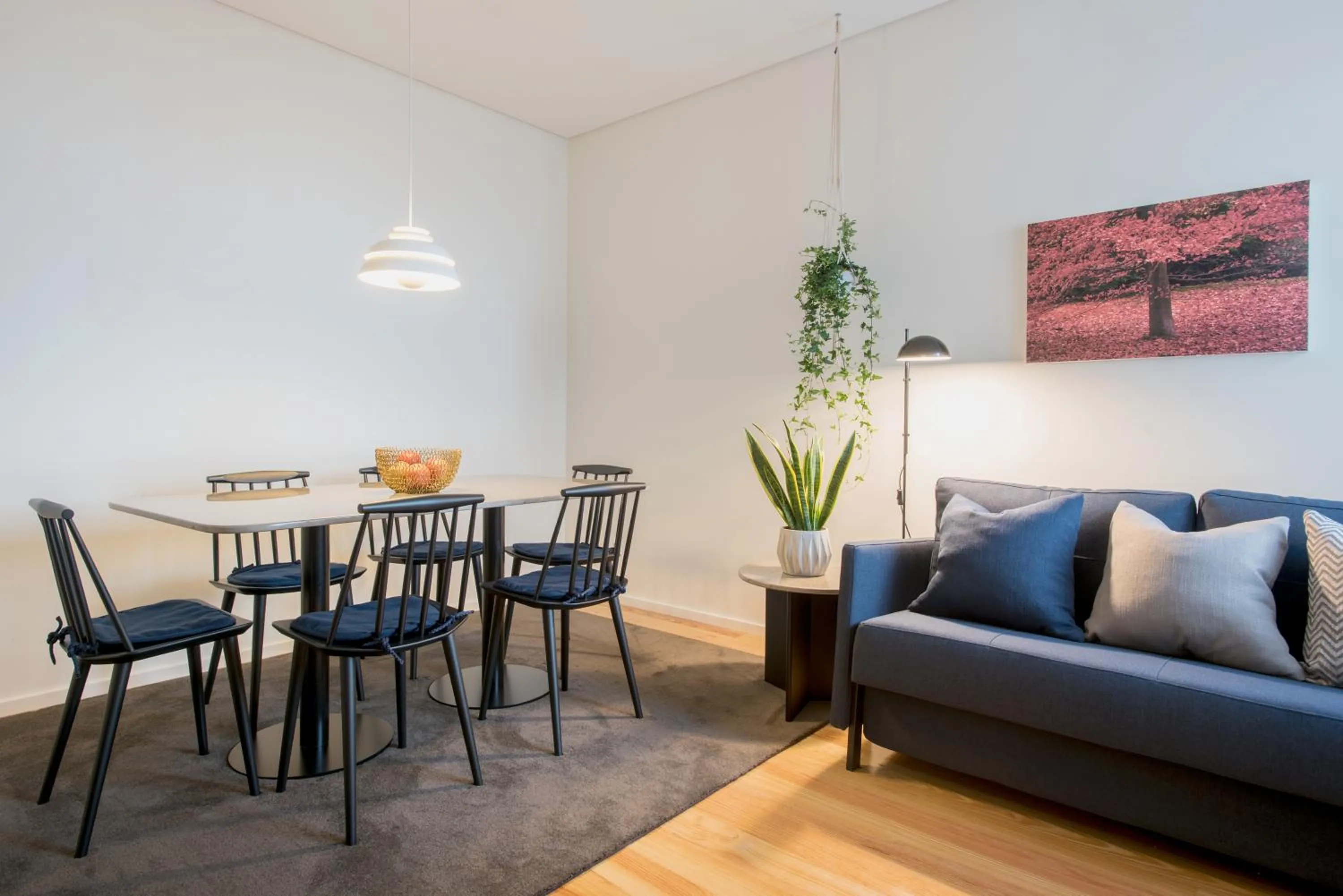 Seating area in Oporto Serviced Apartments - Alvares Cabral