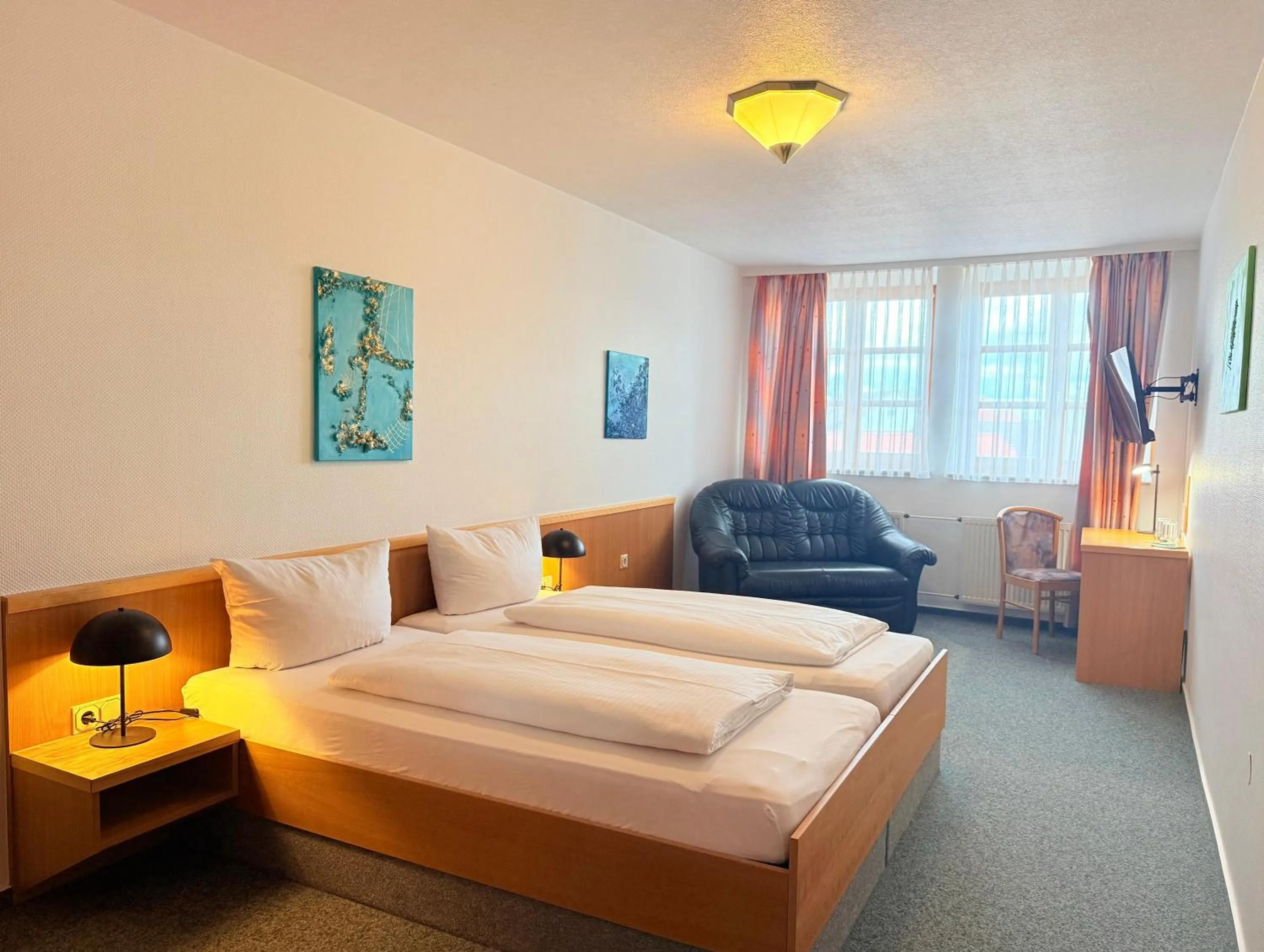 Bed in Hotel Alt Oesselse