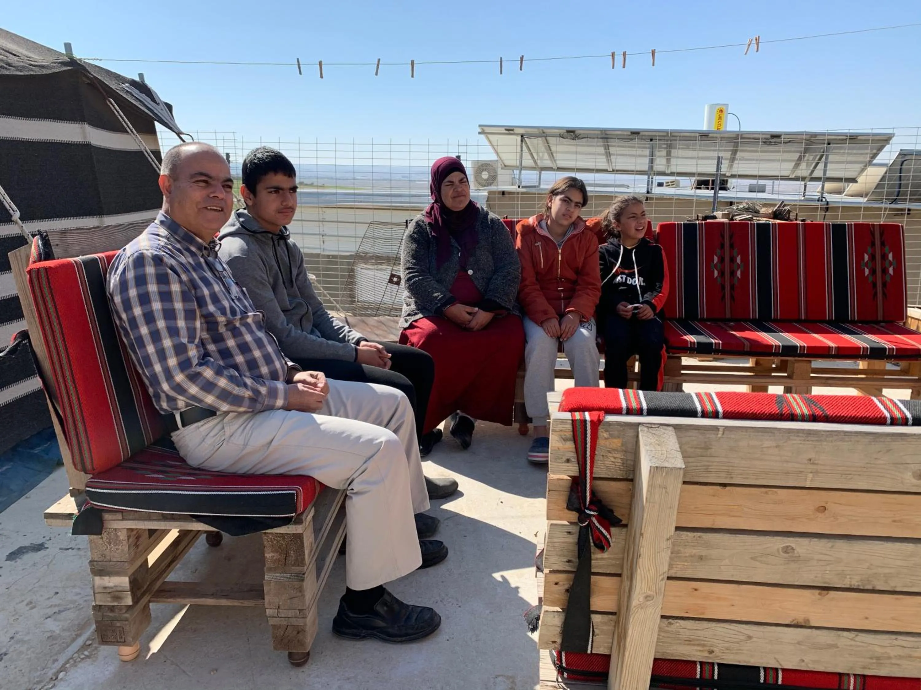 Staff in Khan Alsira - חאן אלסרה