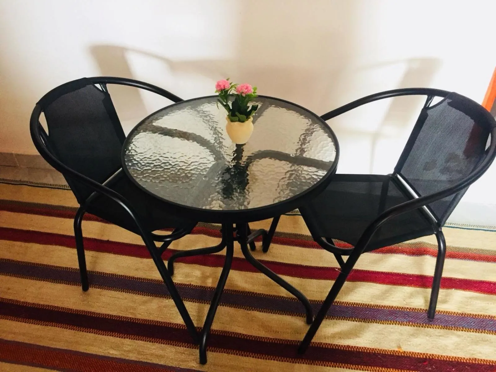 Seating area in Khan Alsira - חאן אלסרה