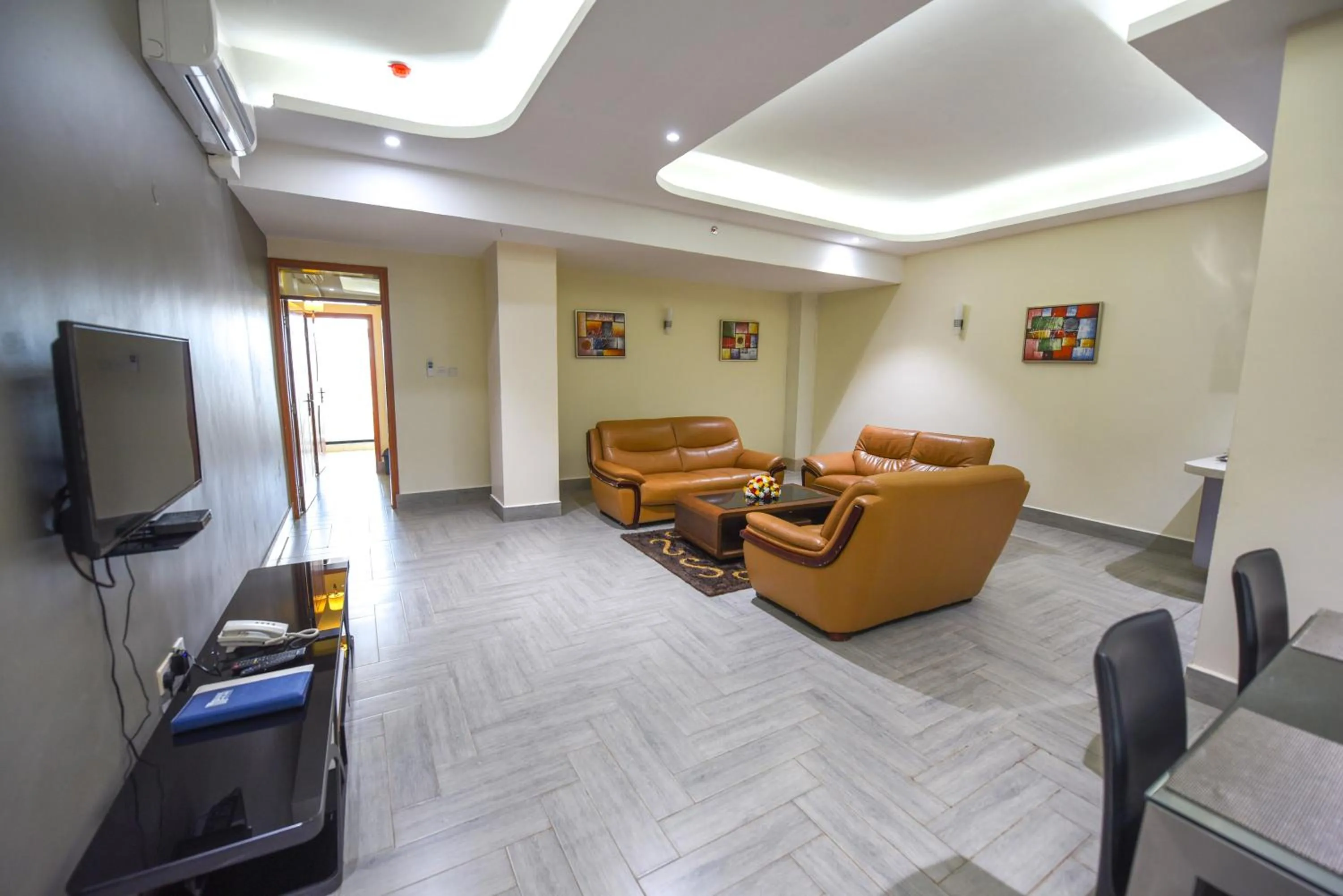 Living room in BMK House Apartments