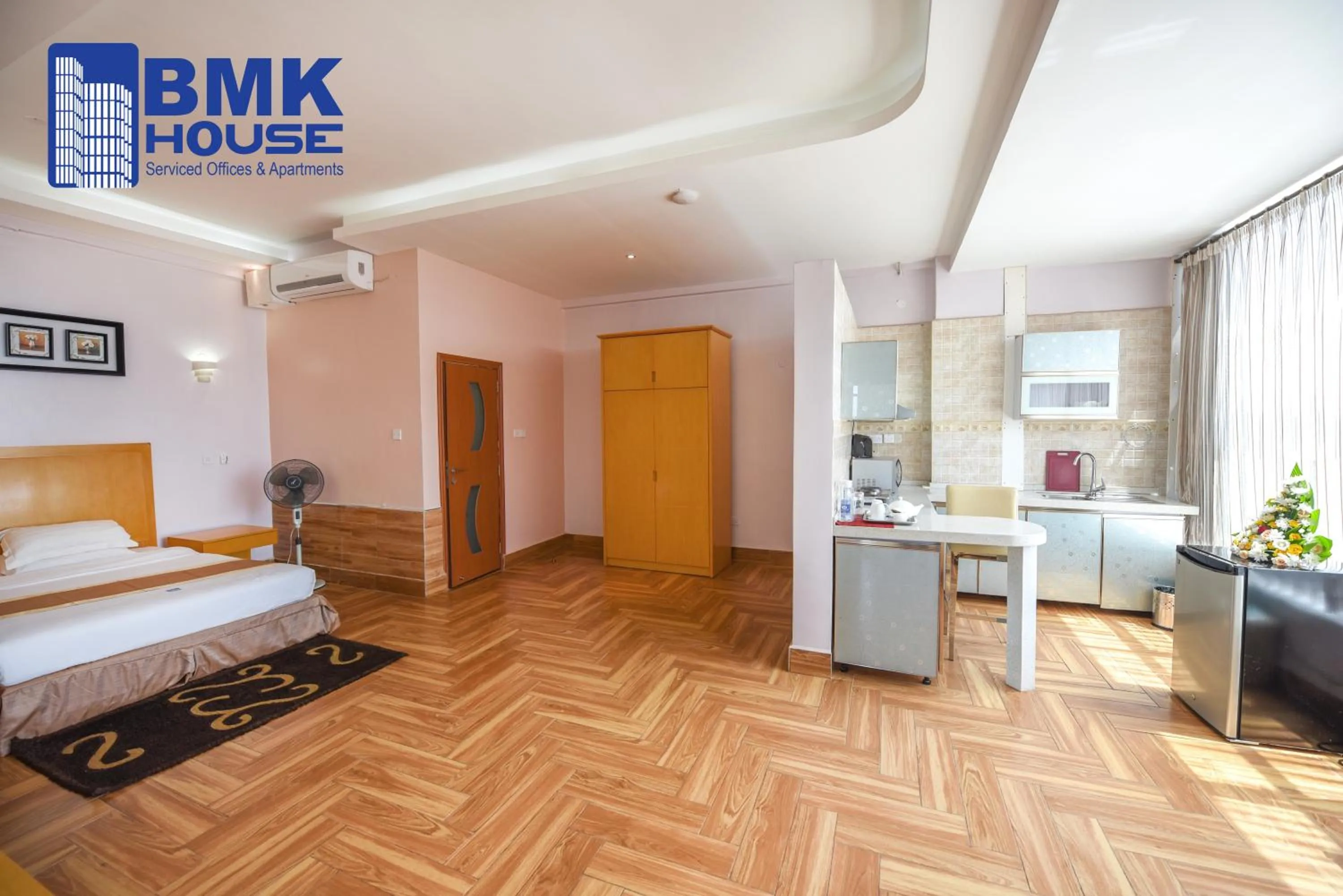 Photo of the whole room, Bed in BMK House Apartments