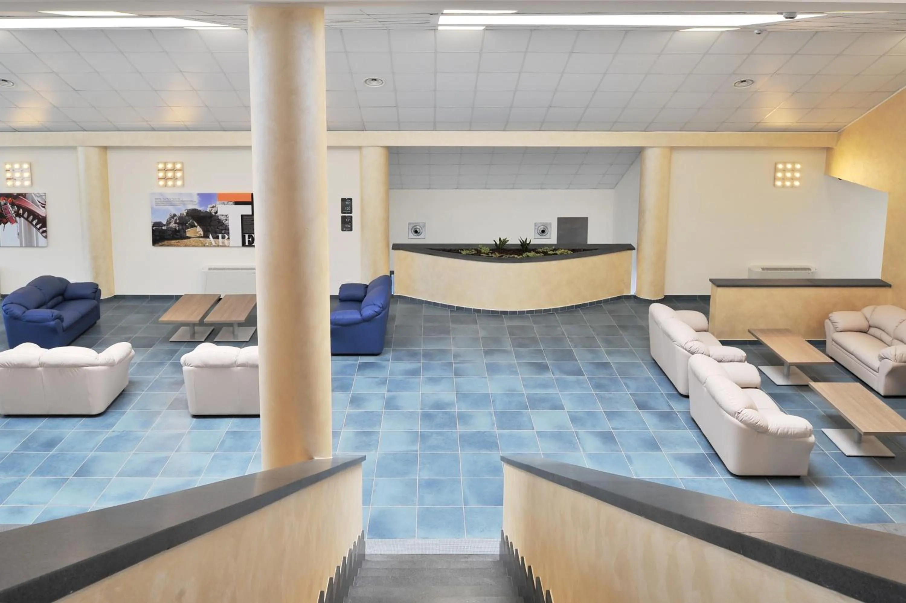 Communal lounge/ TV room in Hotel Testani Colleferro