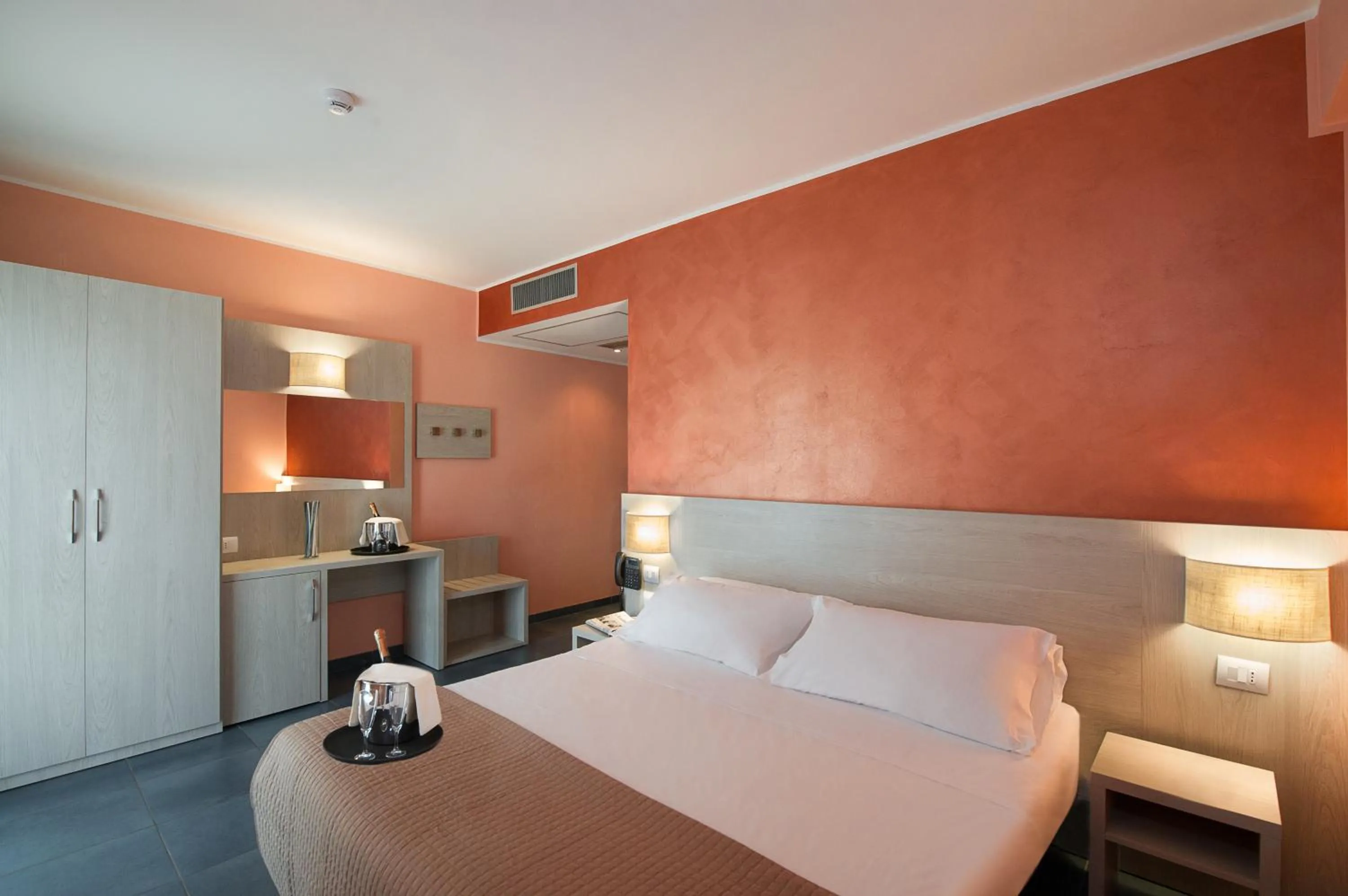 Bed in Hotel Testani Colleferro