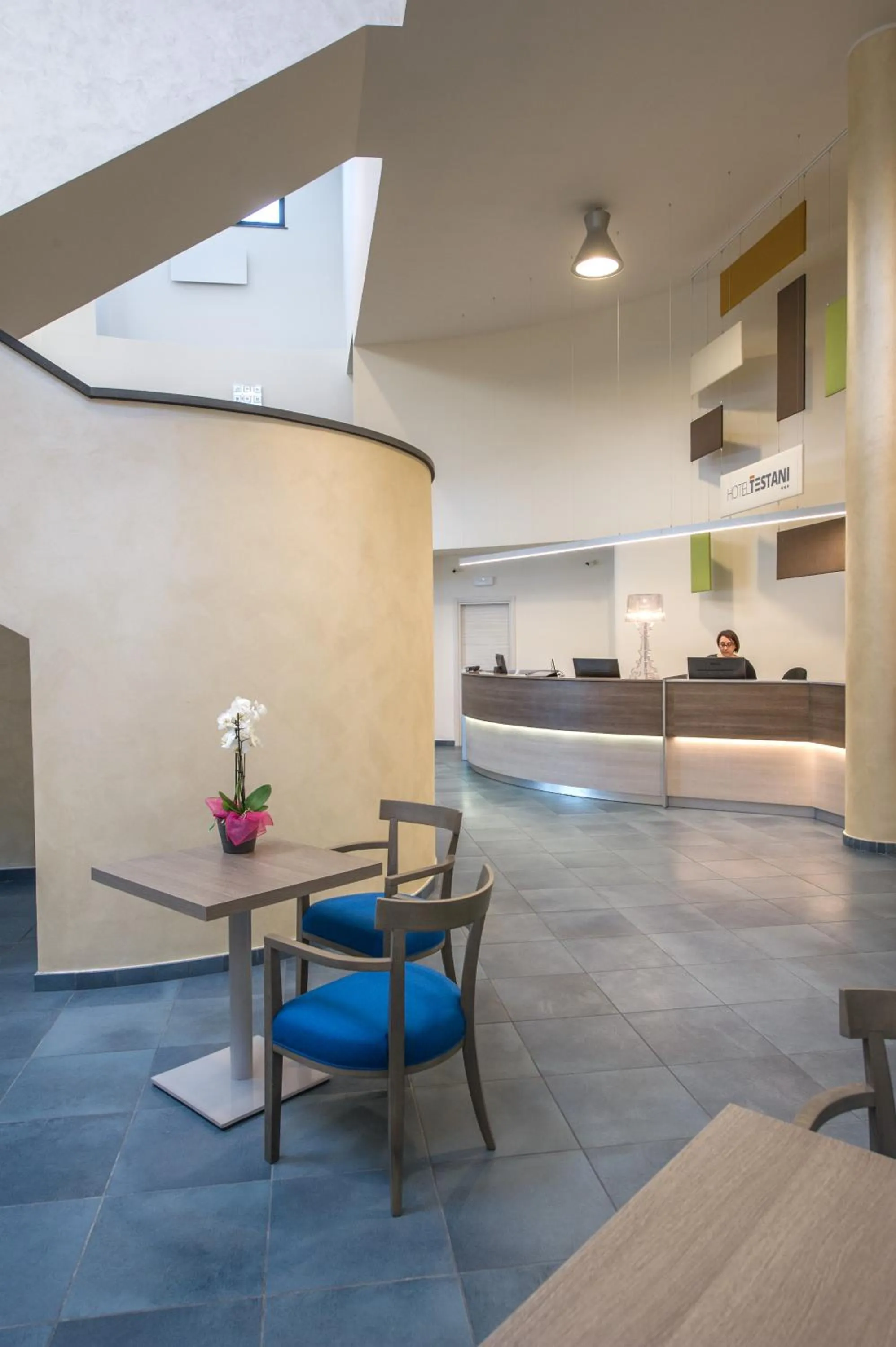 Lobby or reception in Hotel Testani Colleferro