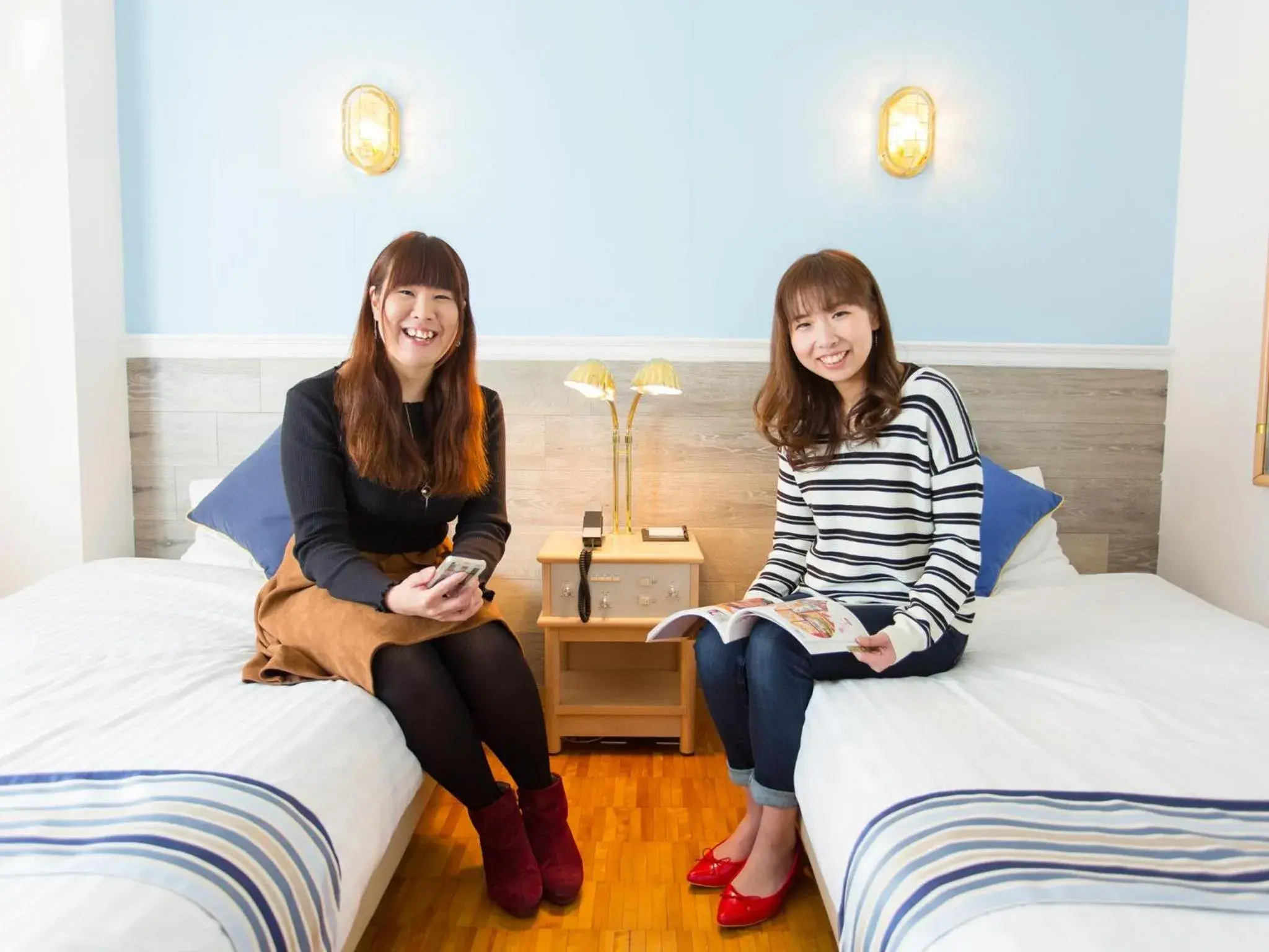 Photo of the whole room, Bed in Hotel AreaOne Sakaiminato Marina Photo of the whole room, Bed in Hotel AreaOne Sakaiminato Marina