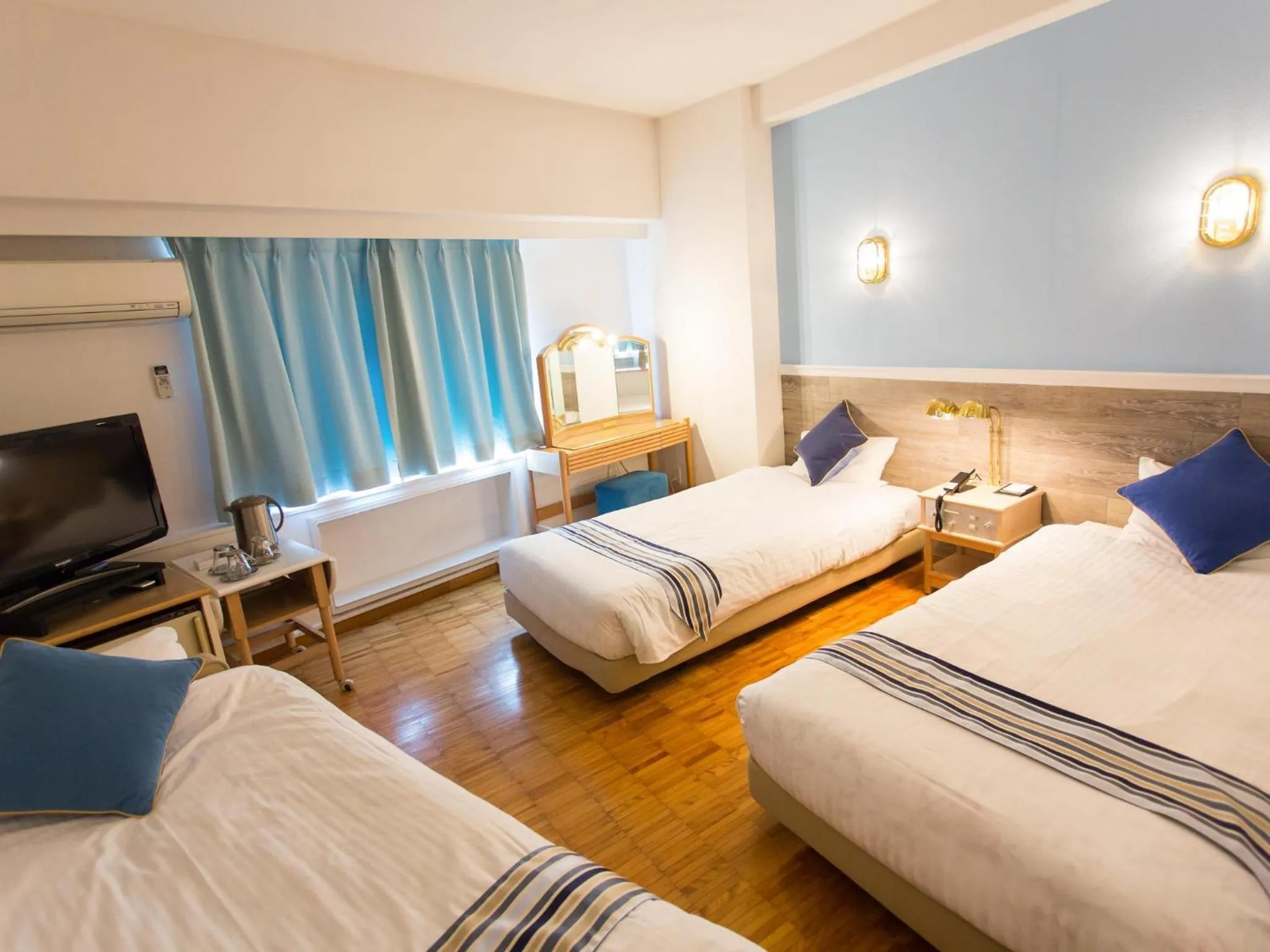 Photo of the whole room, Bed in Hotel AreaOne Sakaiminato Marina
