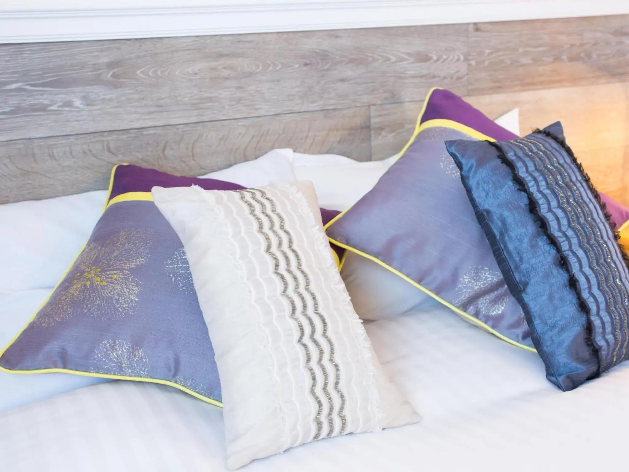 Decorative detail, Bed in Hotel AreaOne Sakaiminato Marina Decorative detail, Bed in Hotel AreaOne Sakaiminato Marina