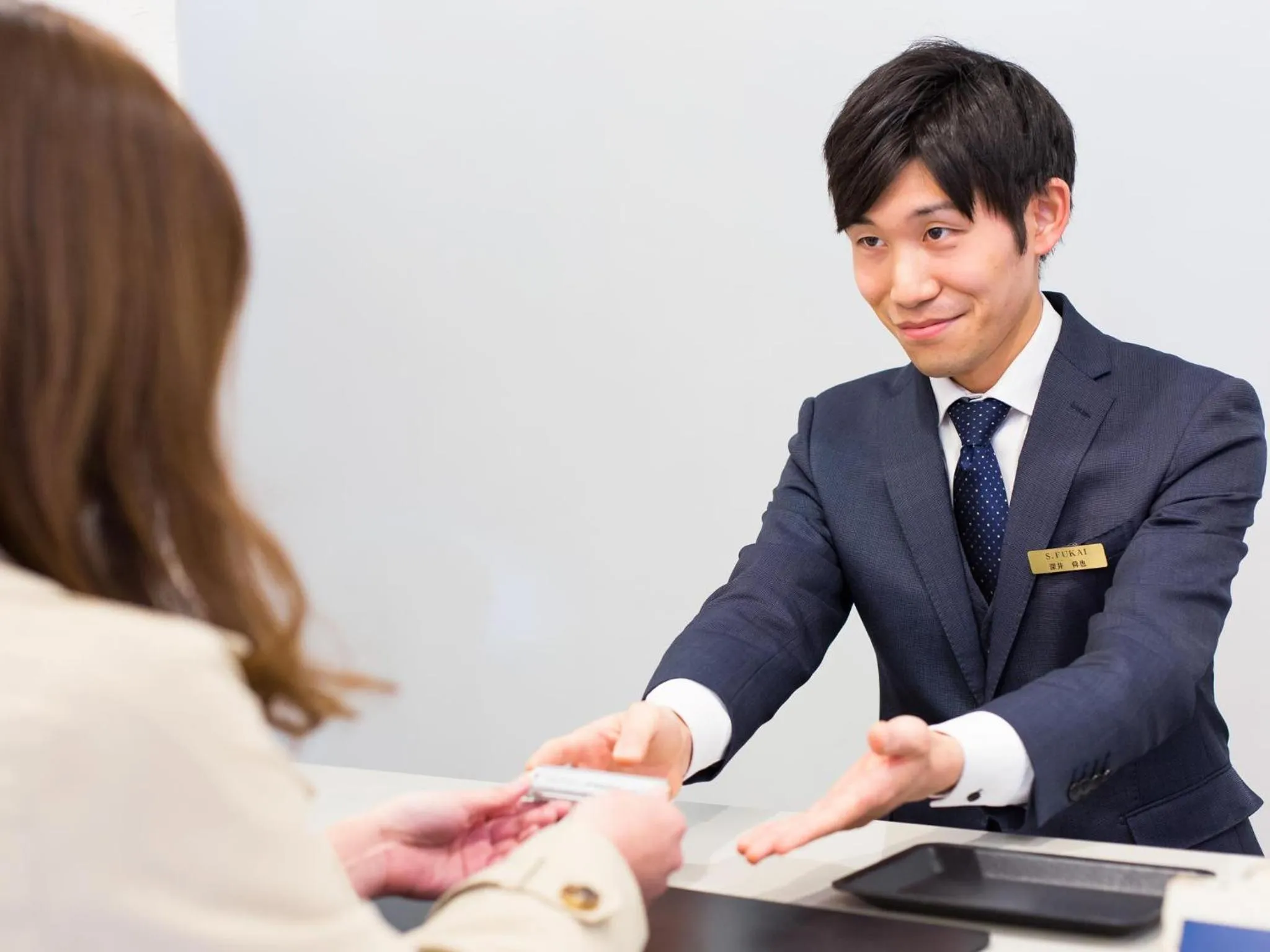 Staff in Hotel AreaOne Sakaiminato Marina