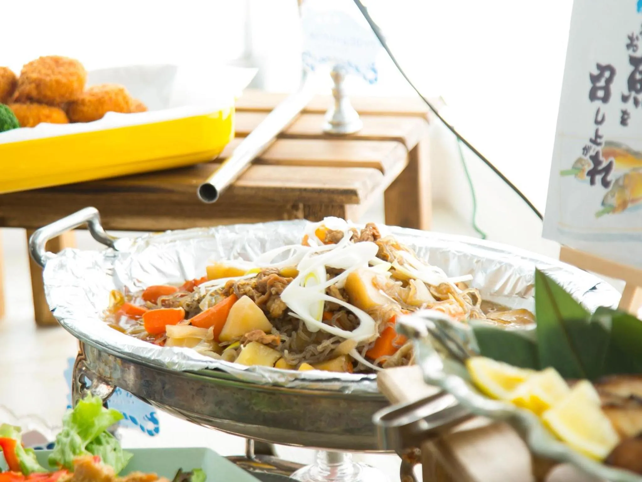 Buffet breakfast in Hotel AreaOne Sakaiminato Marina