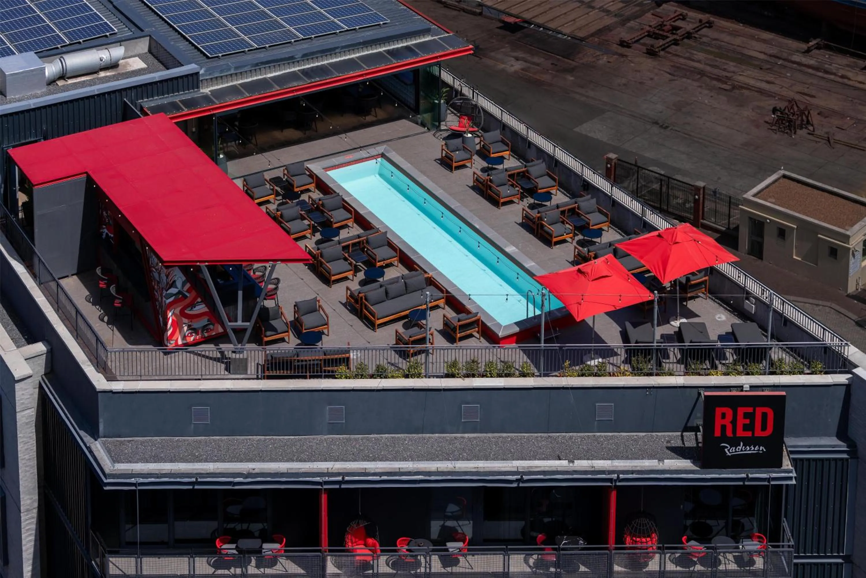 Restaurant/places to eat in Radisson RED Hotel V&A Waterfront Cape Town