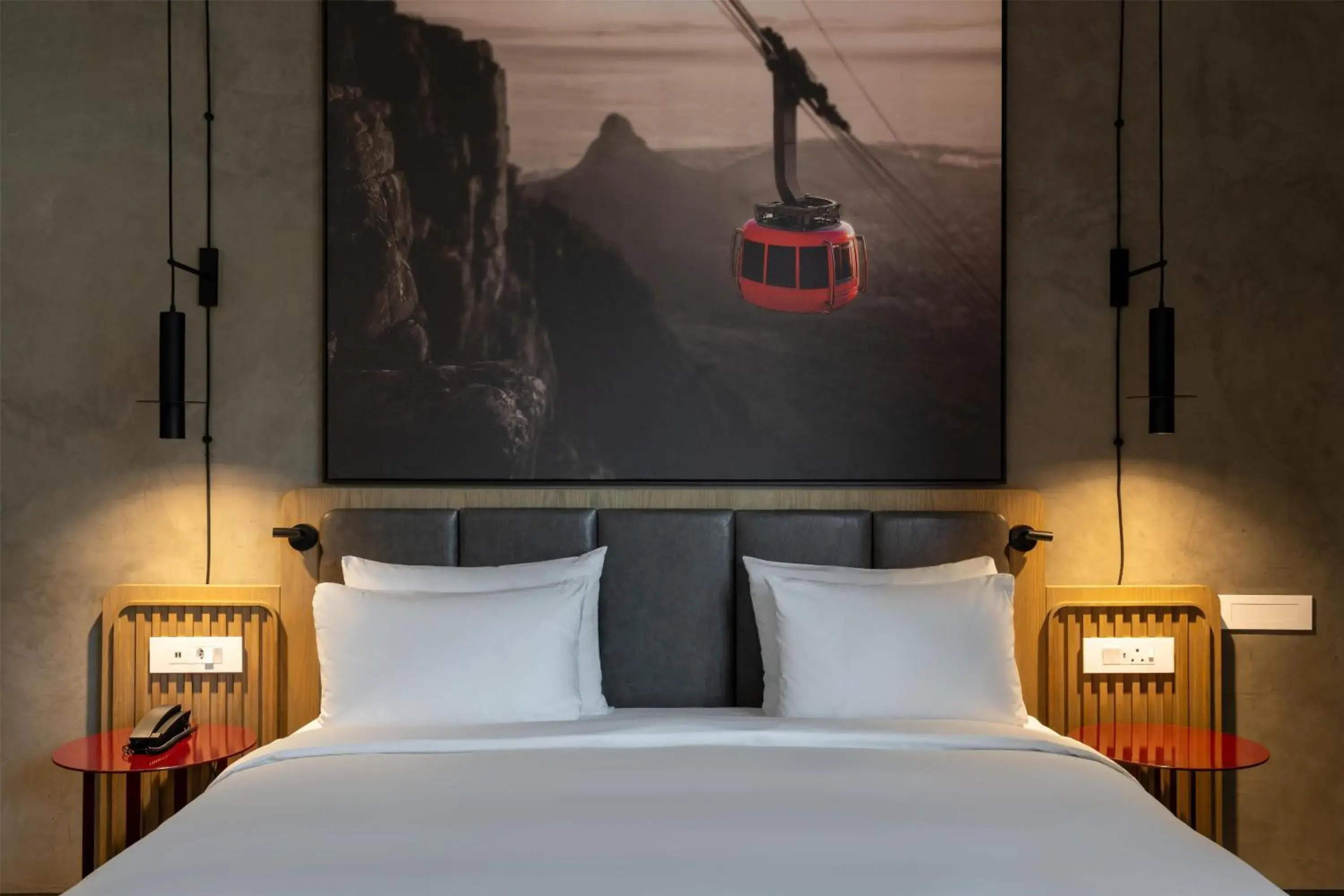 Bed in Radisson RED Hotel V&A Waterfront Cape Town Bed in Radisson RED Hotel V&A Waterfront Cape Town