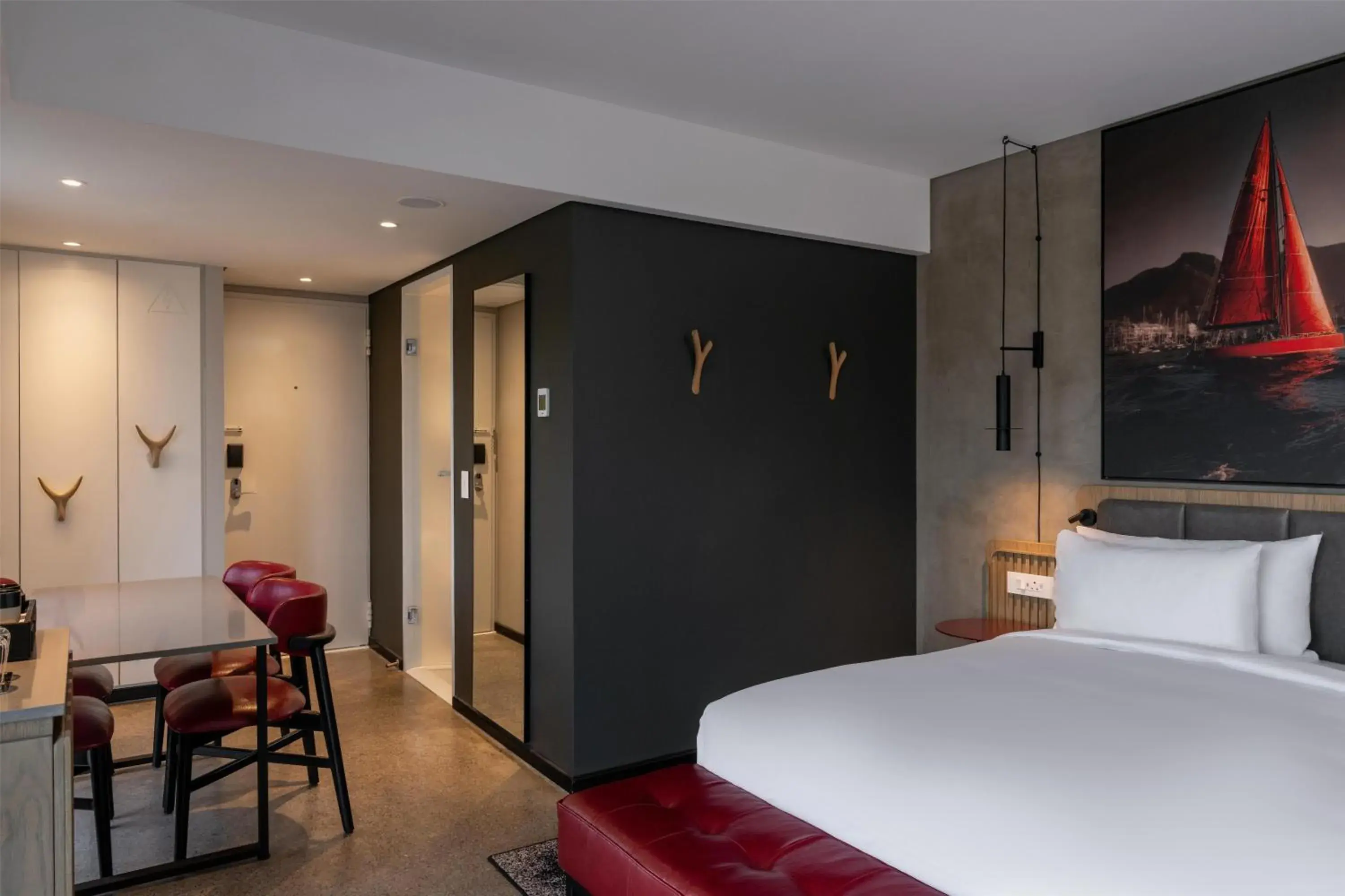 Bedroom, Bed in Radisson RED Hotel V&A Waterfront Cape Town Bedroom, Bed in Radisson RED Hotel V&A Waterfront Cape Town