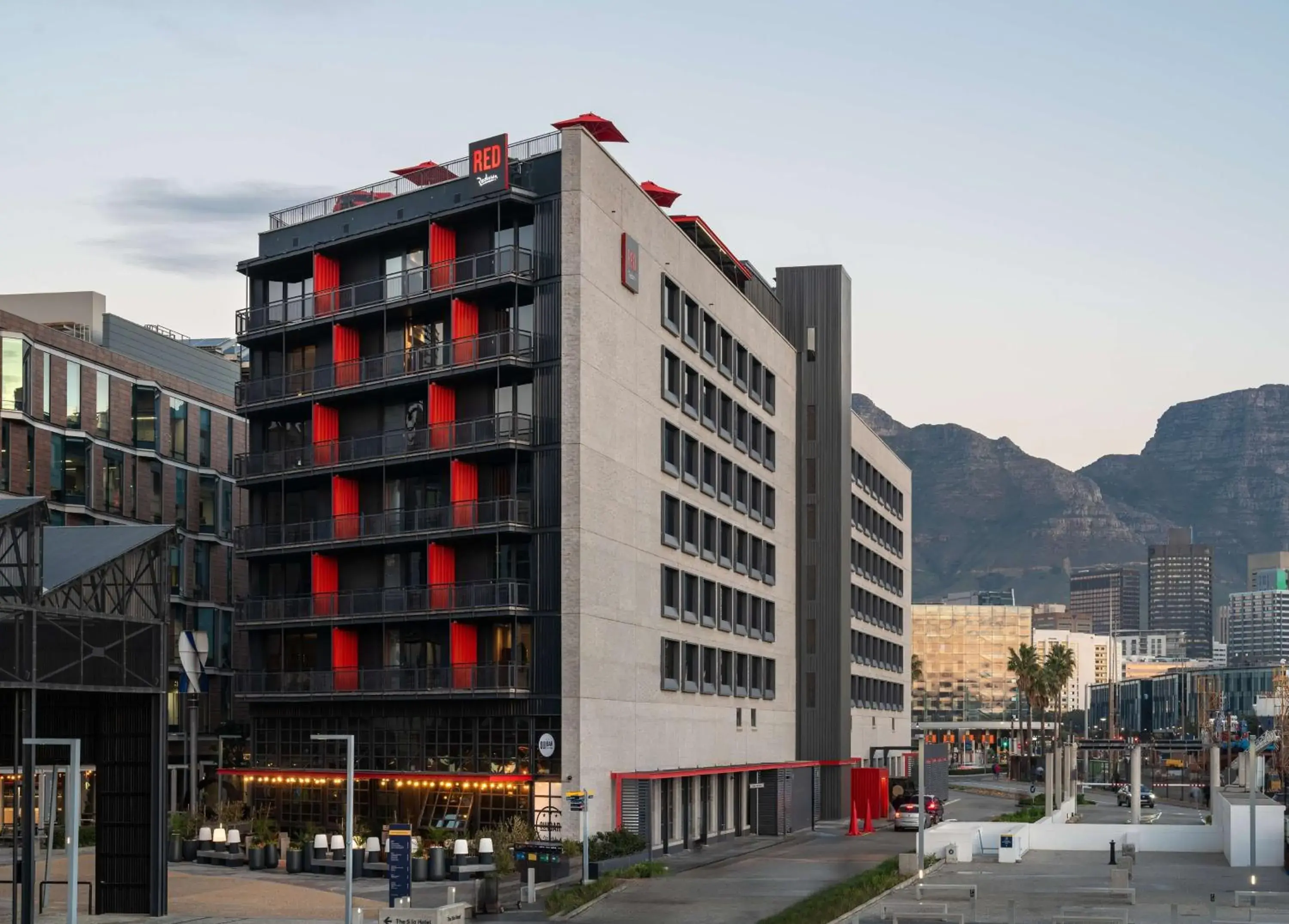 Property building in Radisson RED Hotel V&A Waterfront Cape Town Property building in Radisson RED Hotel V&A Waterfront Cape Town
