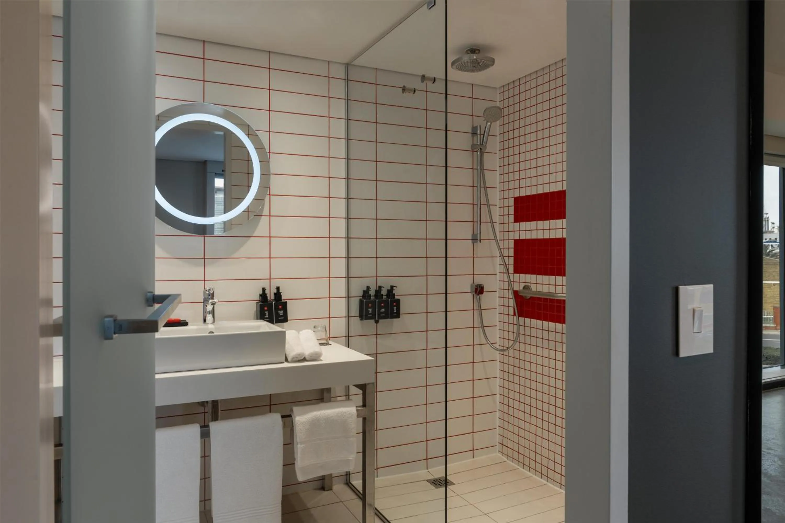 Bathroom in Radisson RED Hotel V&A Waterfront Cape Town