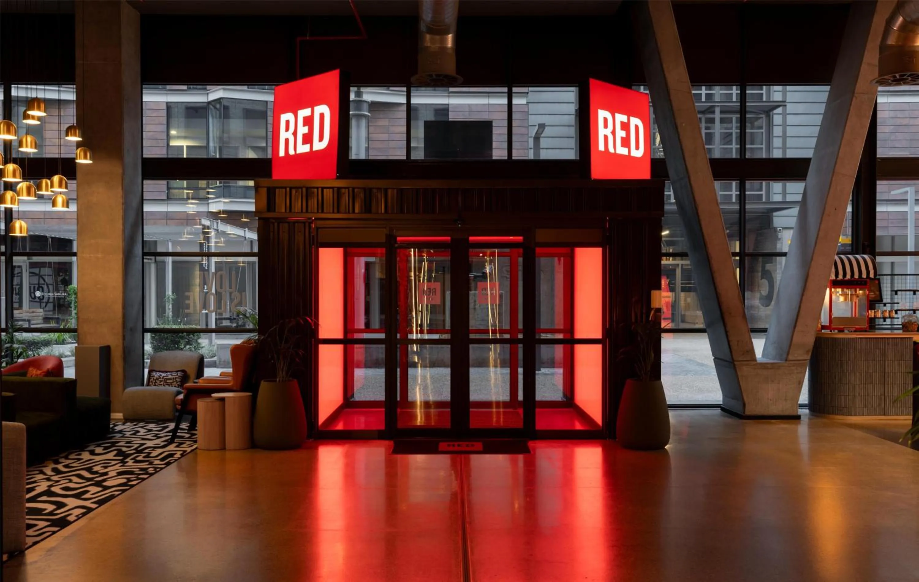 Lobby or reception in Radisson RED Hotel V&A Waterfront Cape Town