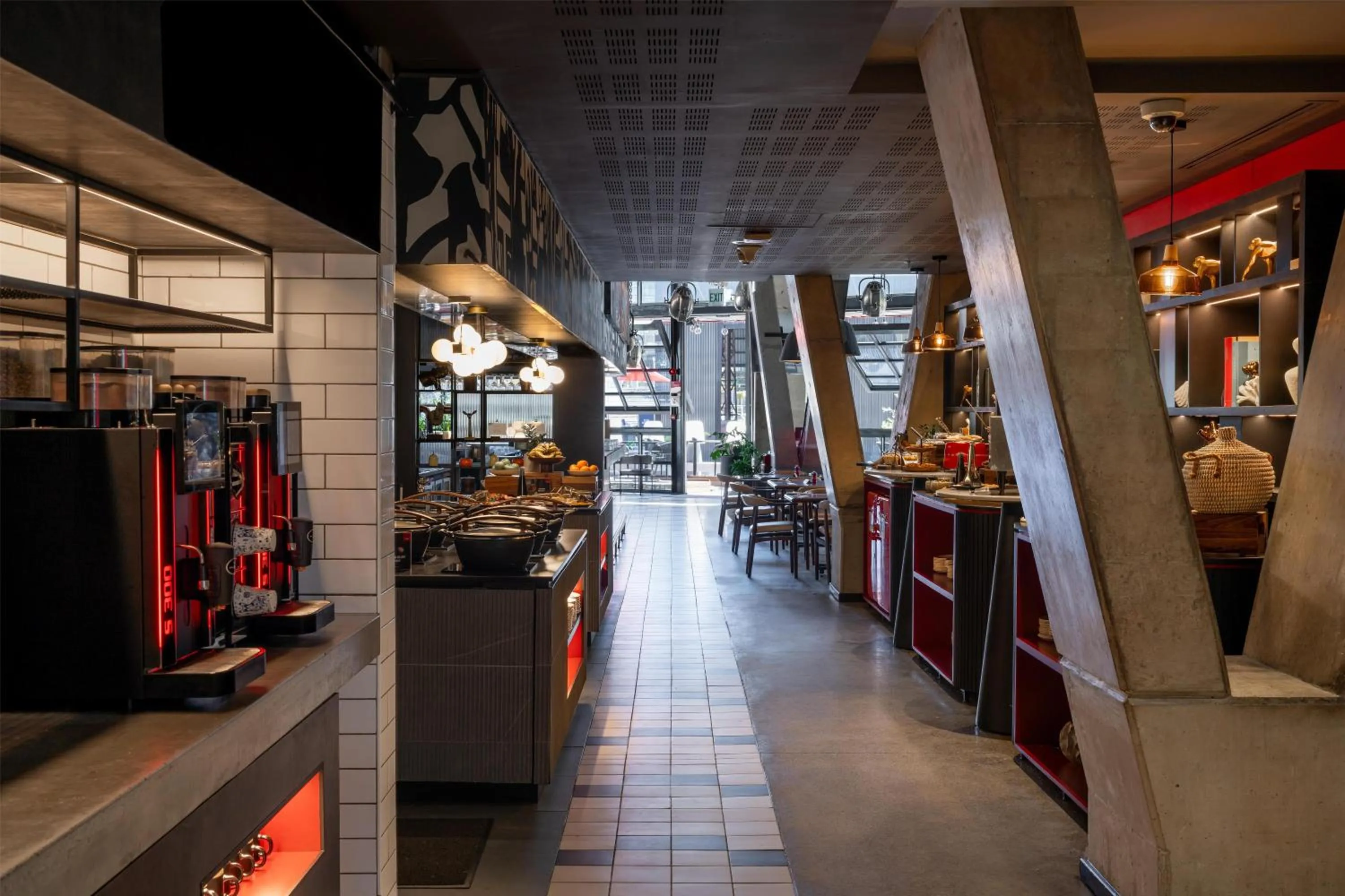 Breakfast in Radisson RED Hotel V&A Waterfront Cape Town