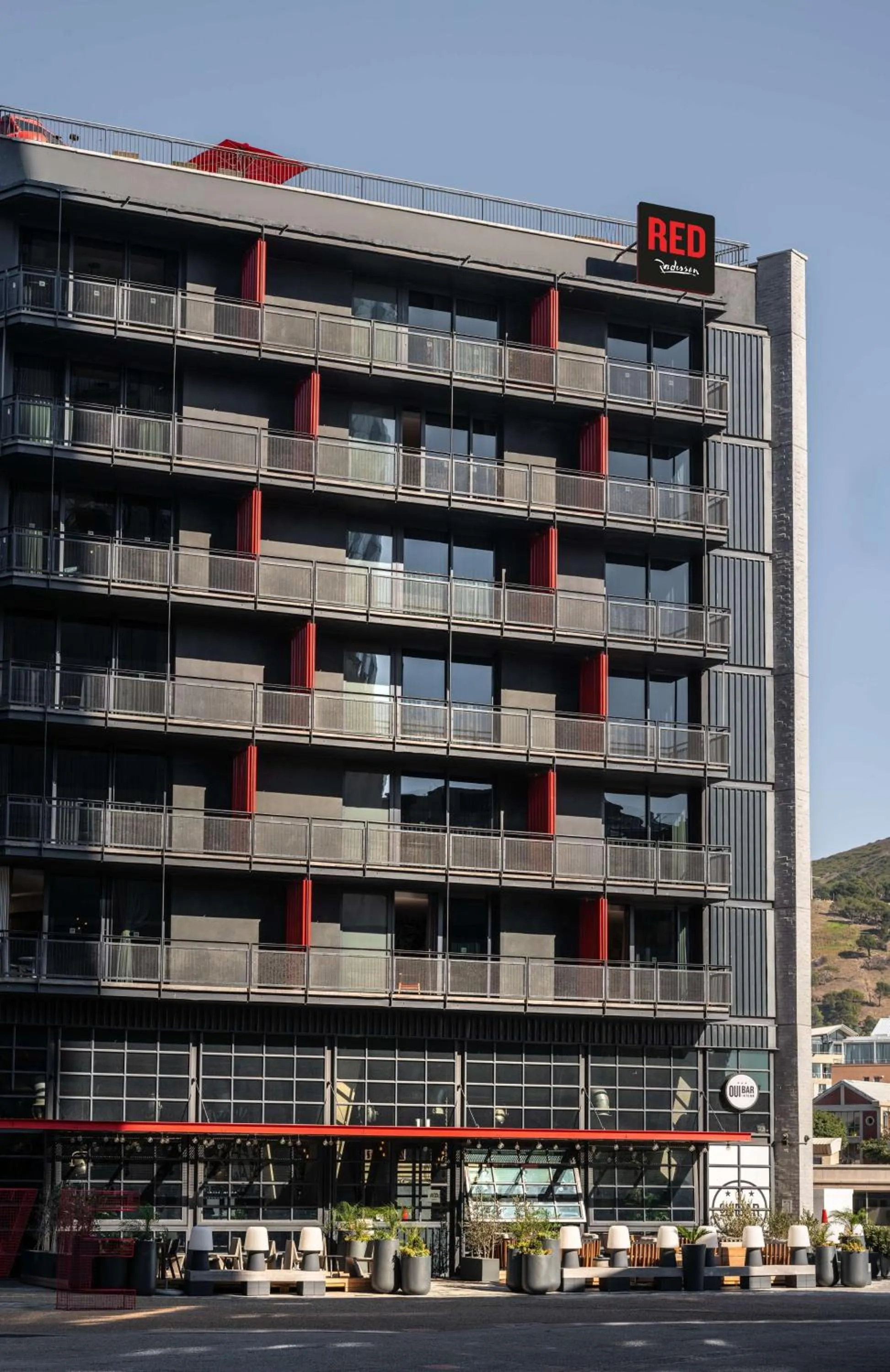 Property building in Radisson RED Hotel V&A Waterfront Cape Town