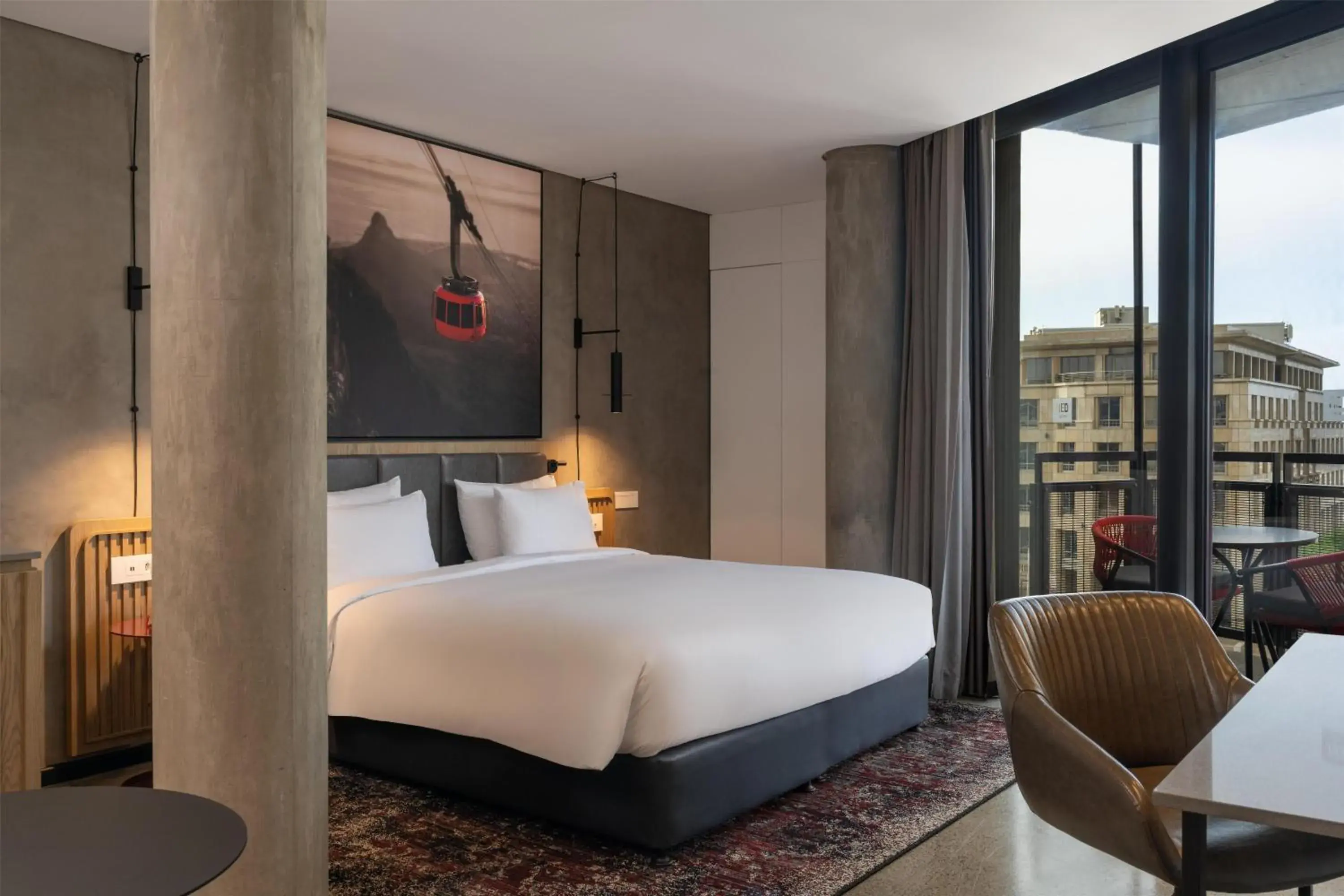 Bed in Radisson RED Hotel V&A Waterfront Cape Town Bed in Radisson RED Hotel V&A Waterfront Cape Town