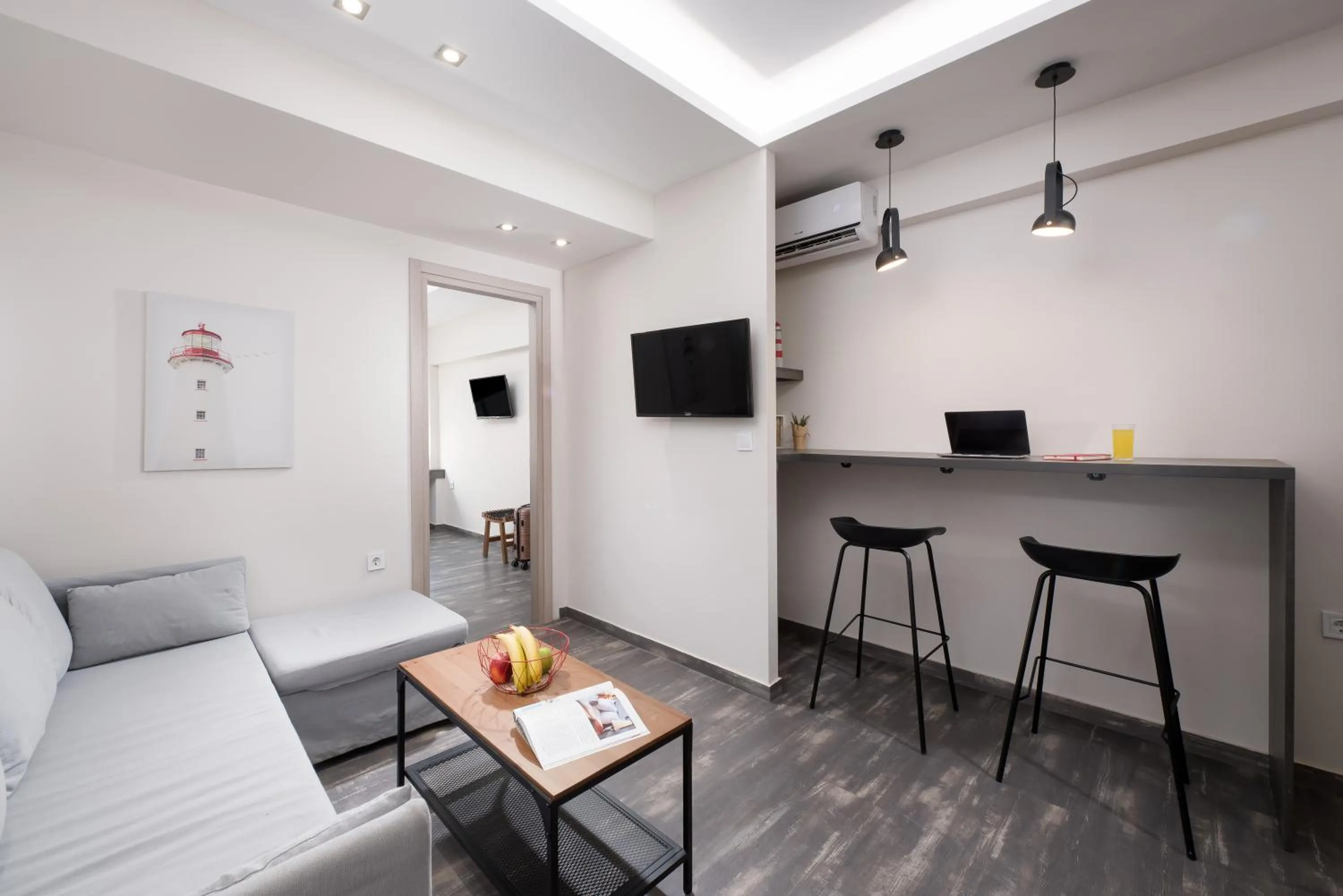 Seating area in Enattica Syntagma Living