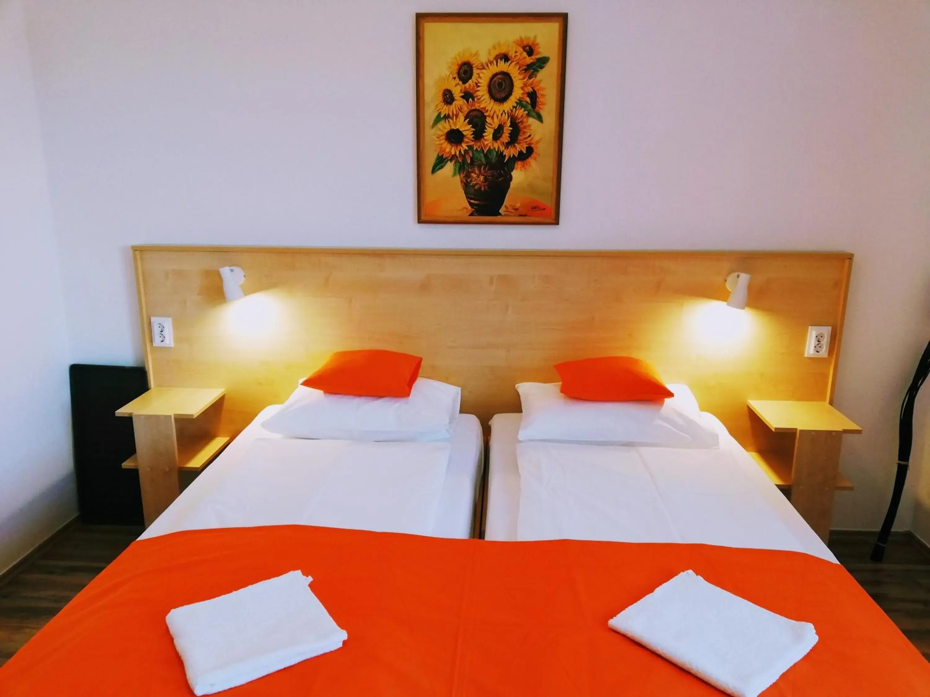 Twin Room with Garden View - single occupancy in Lótuszvirág Vendégház Twin Room with Garden View - single occupancy in Lótuszvirág Vendégház